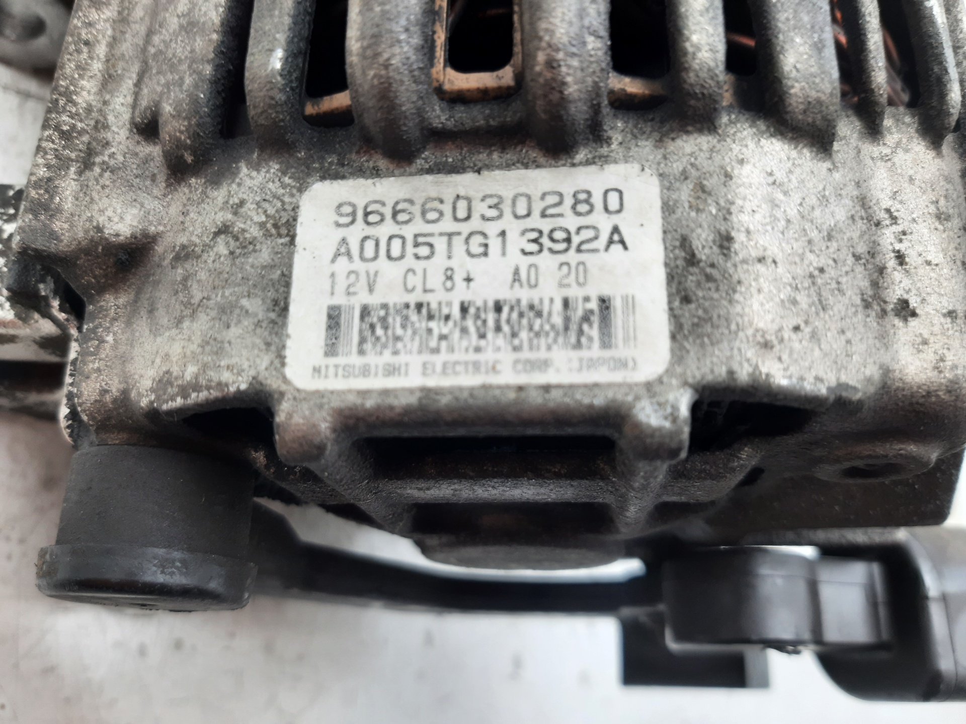 CITROËN C3 2 generation (2009-2016) Alternateur 9666030280 23574851