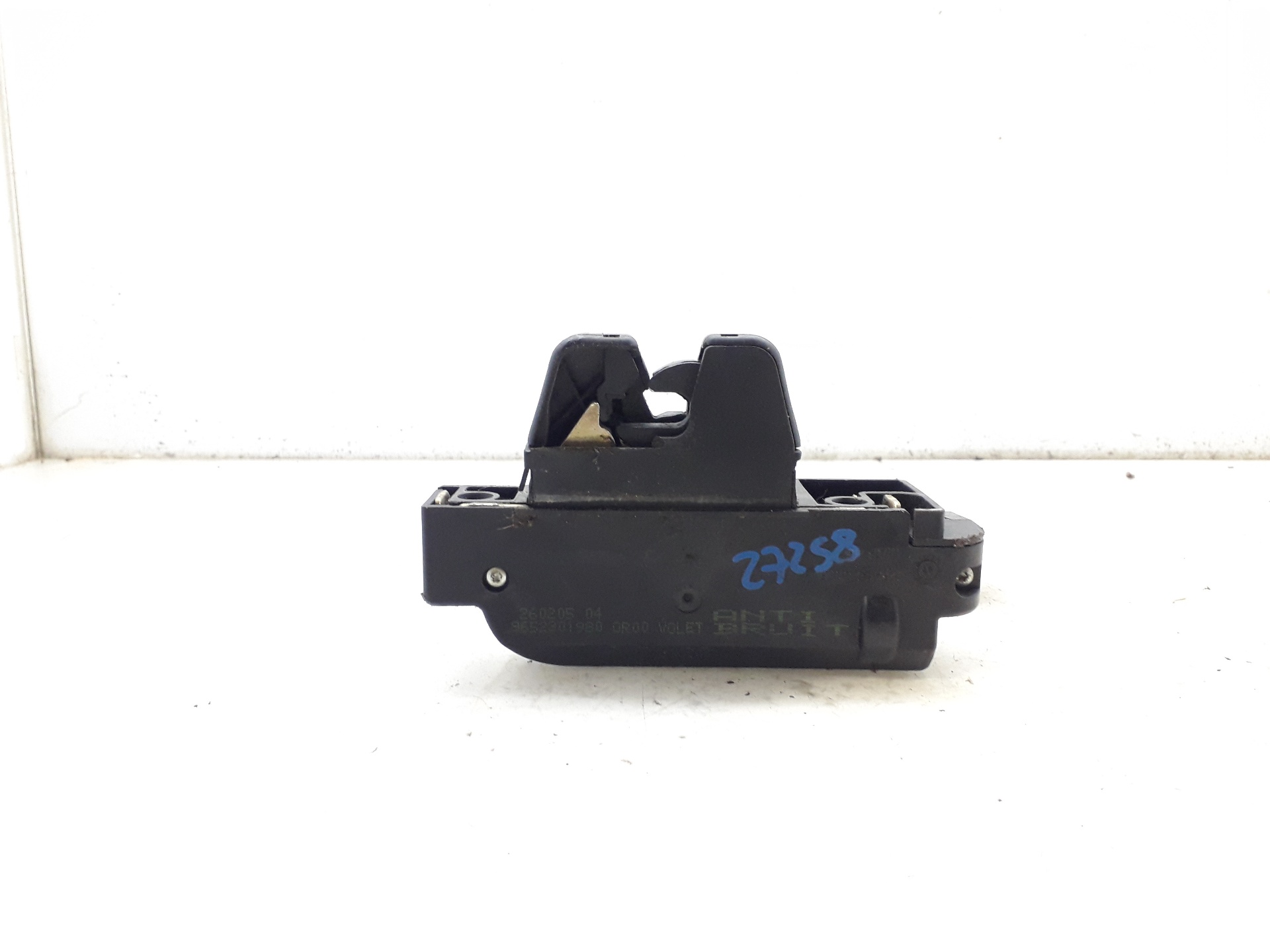 CITROËN C4 1 generation (2004-2011) Tailgate Boot Lock 9652301980 22300651