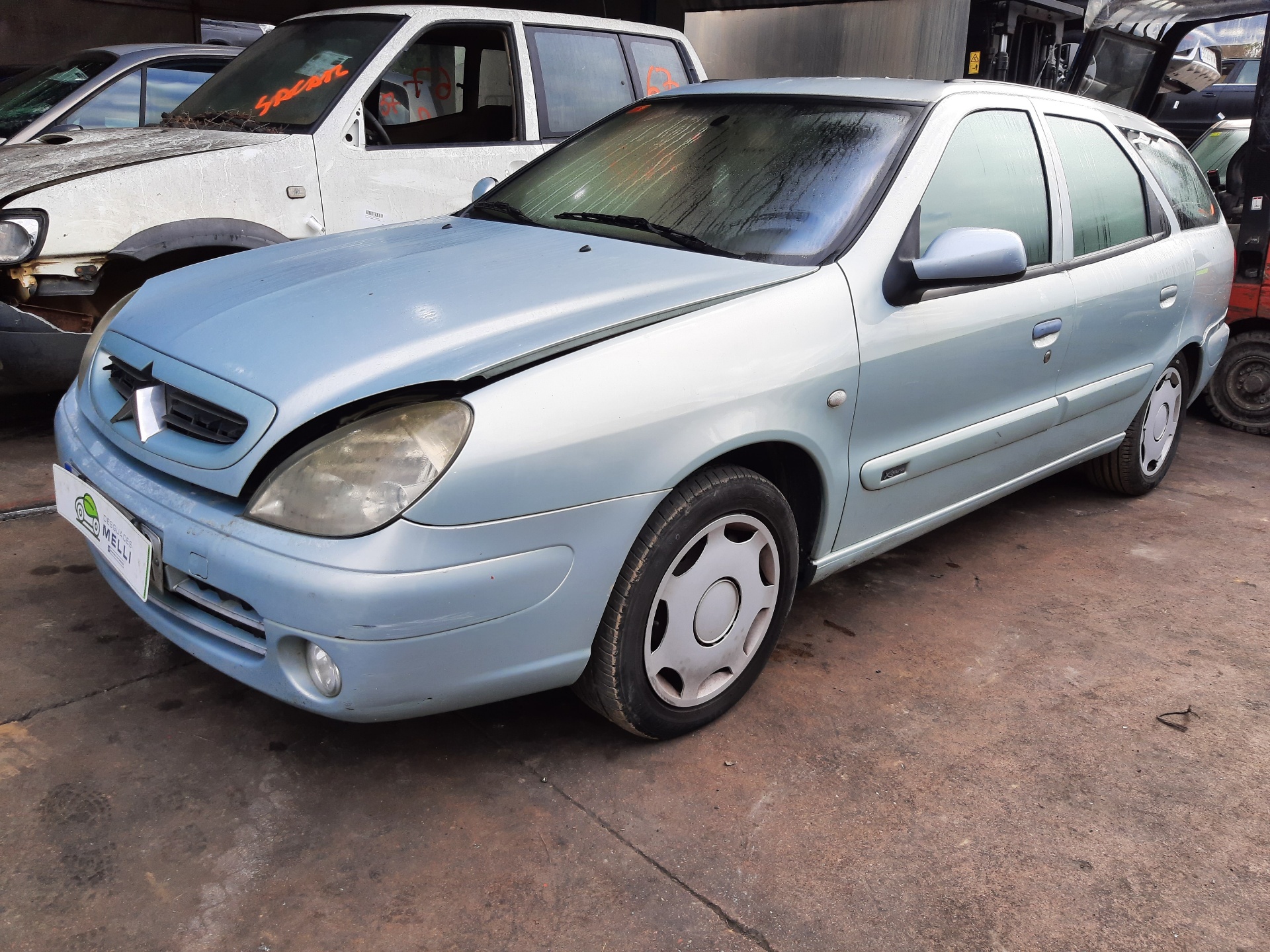 CITROËN Xsara 1 generation (1997-2004) Противотуманка бампера передняя правая 9648947780 22769859