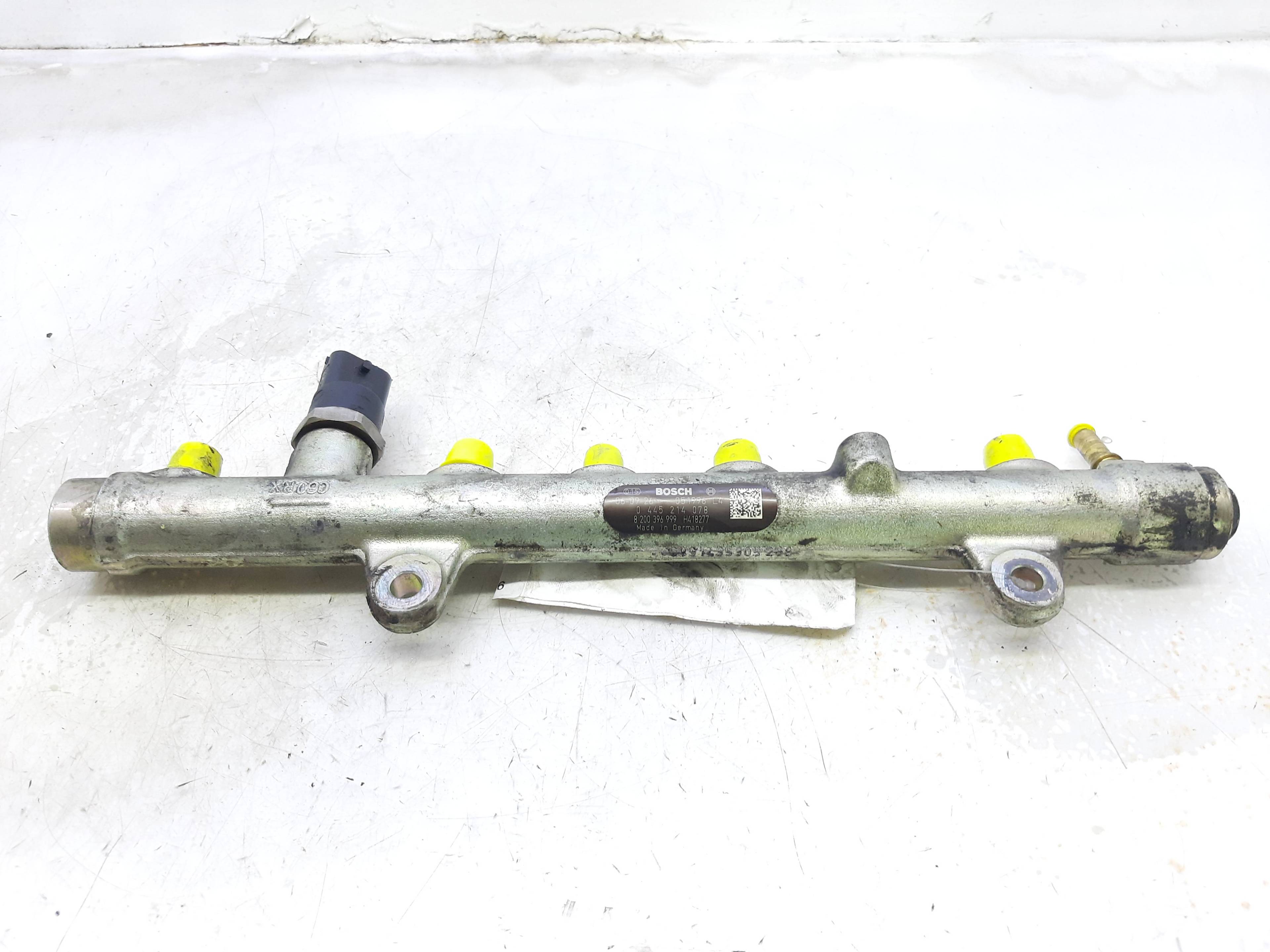 RENAULT Megane 2 generation (2002-2012) Fuel Rail 0445214078 18775178