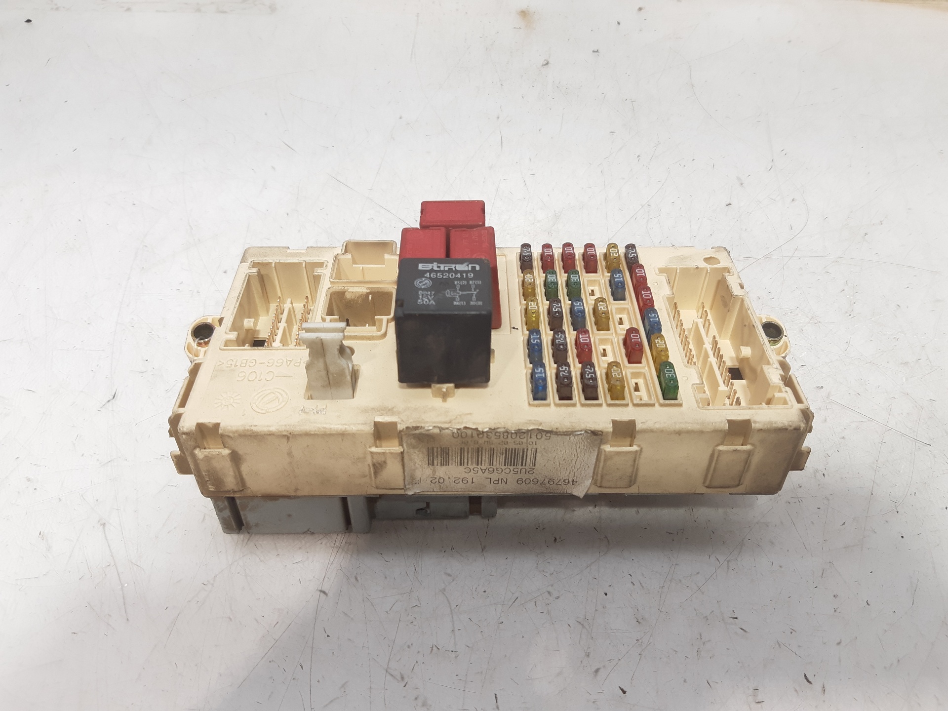 FIAT Stilo 1 generation (2001-2010) Fuse Box 46797609 18732812