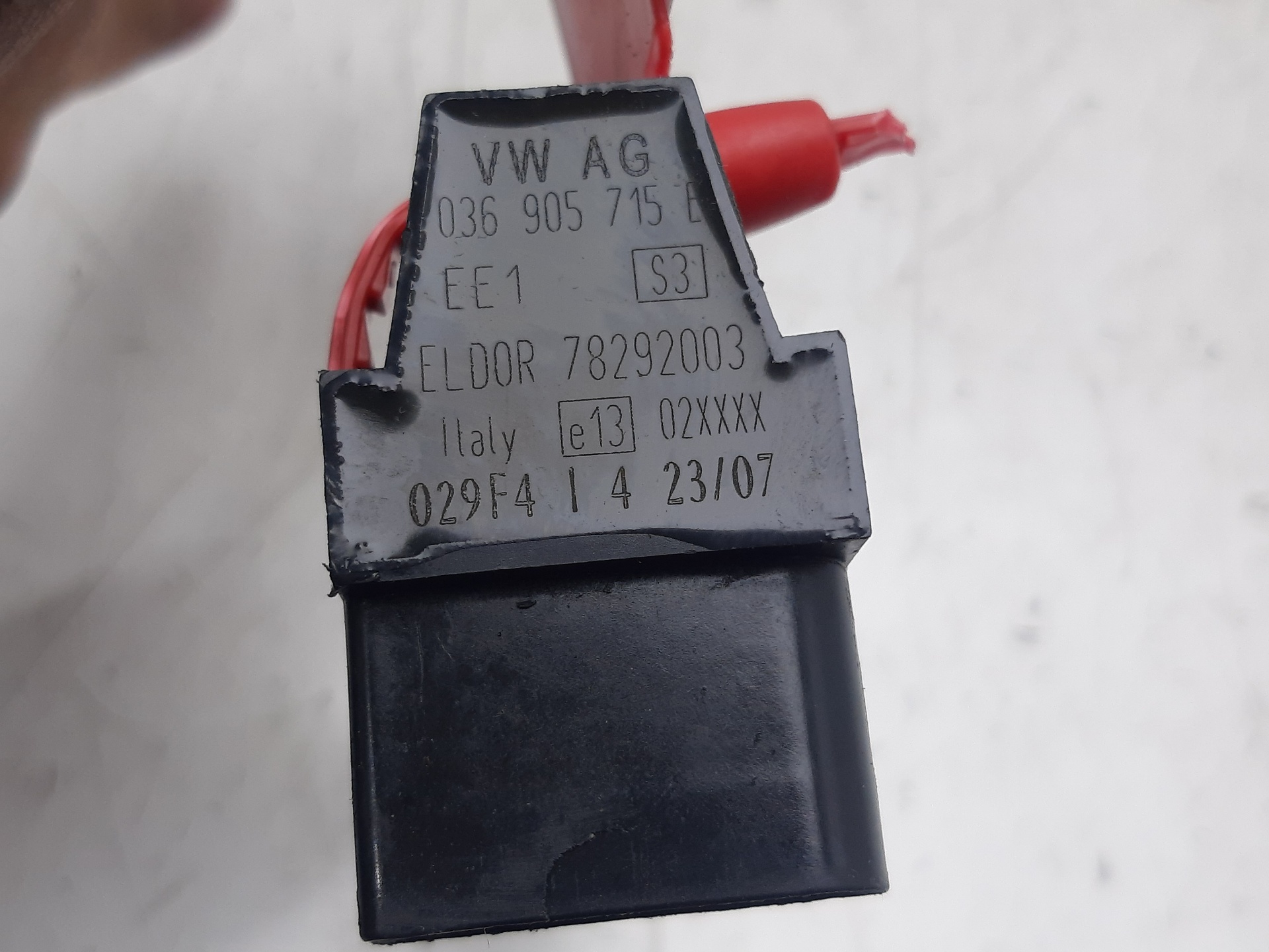 CHEVROLET Bora 1 generation (1998-2005) High Voltage Ignition Coil 036905715E 22570865