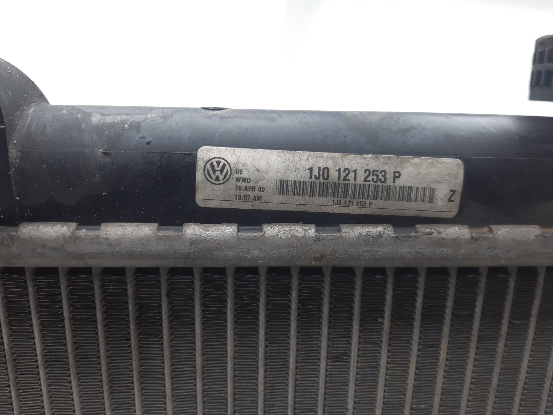 VOLKSWAGEN Bora 1 generation (1998-2005) Air Con Radiator 1J0121253P 22918237