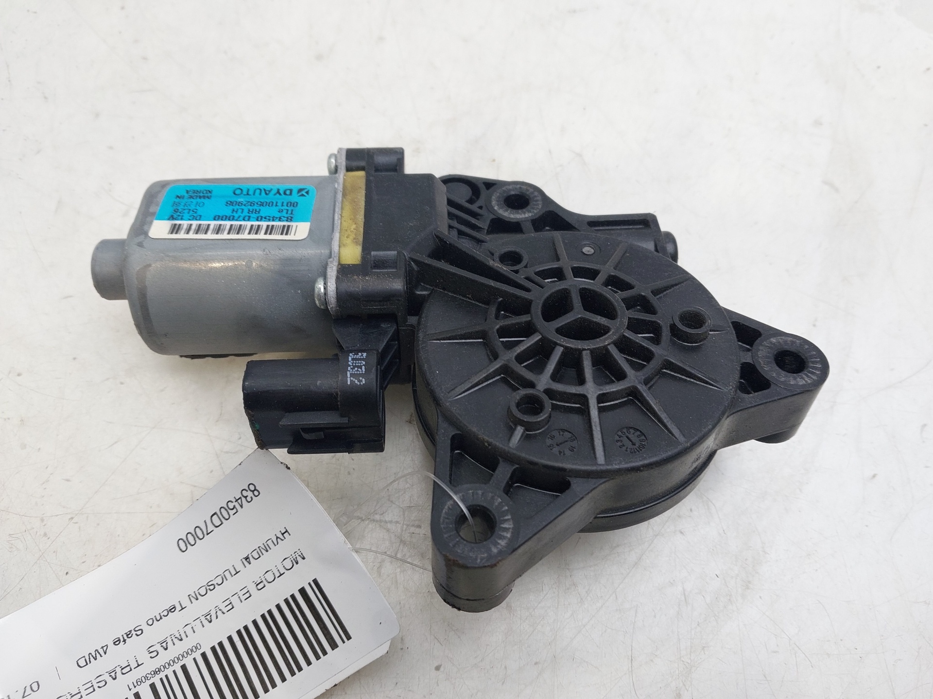 HYUNDAI Tucson 3 generation (2015-2021) Motor de control geam ușa  stânga spate 83450D7000 24948011