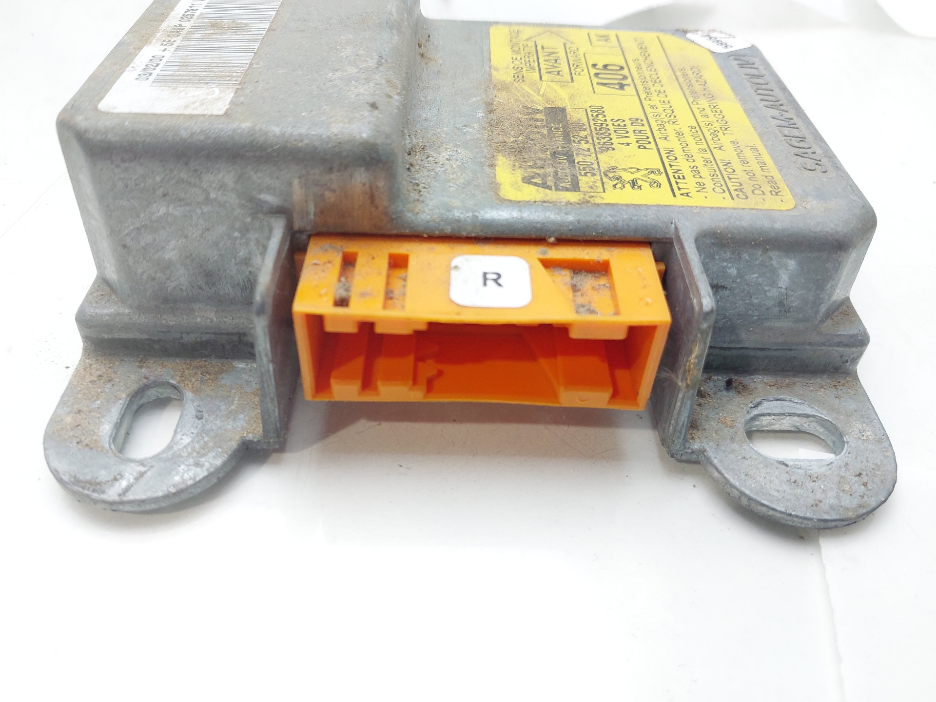 CHEVROLET 406 1 generation (1995-2004) SRS Control Unit 9638592580 20628278