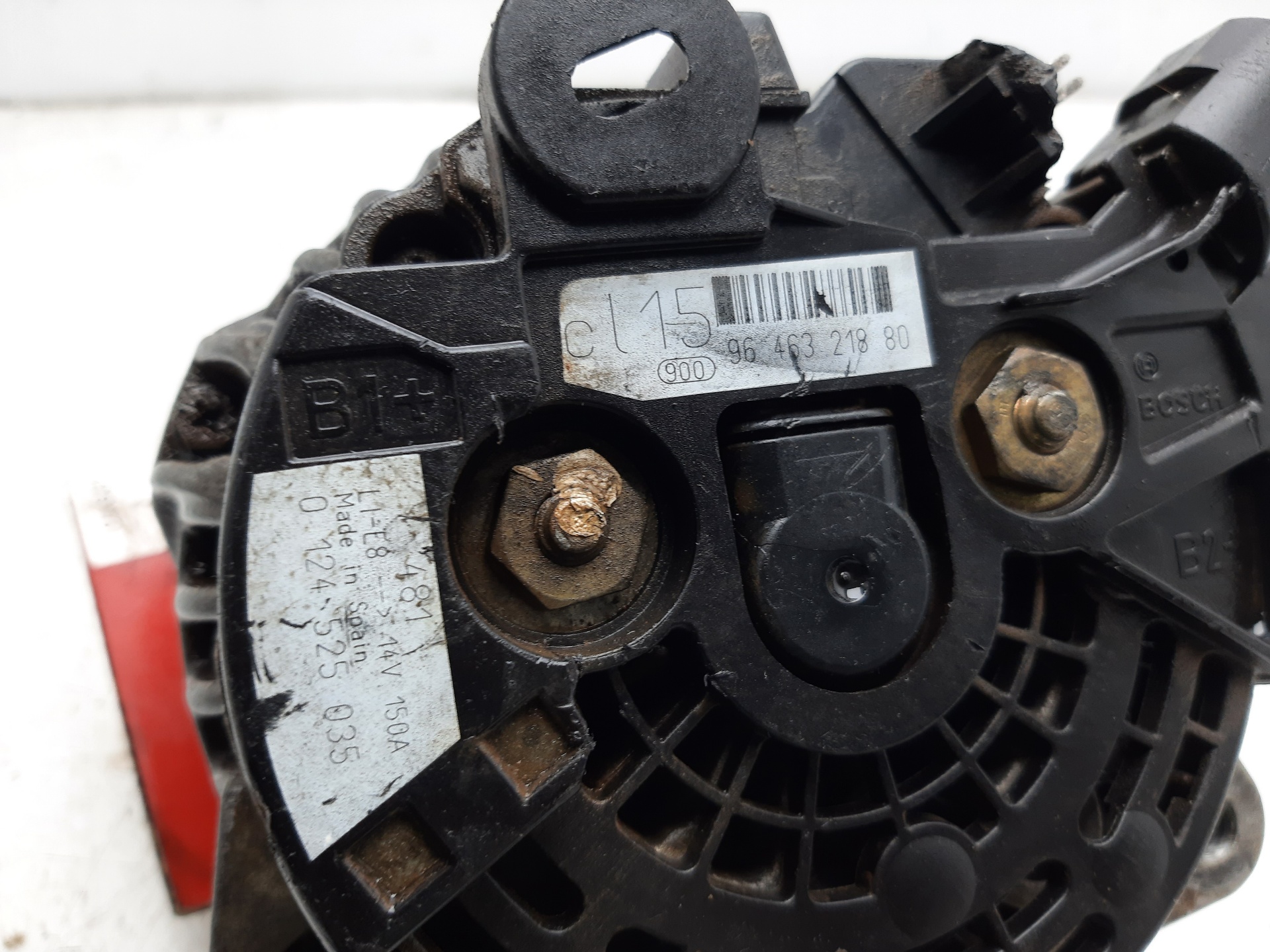 PEUGEOT Partner 1 generation (1996-2012) Alternator 9646321880 22656382