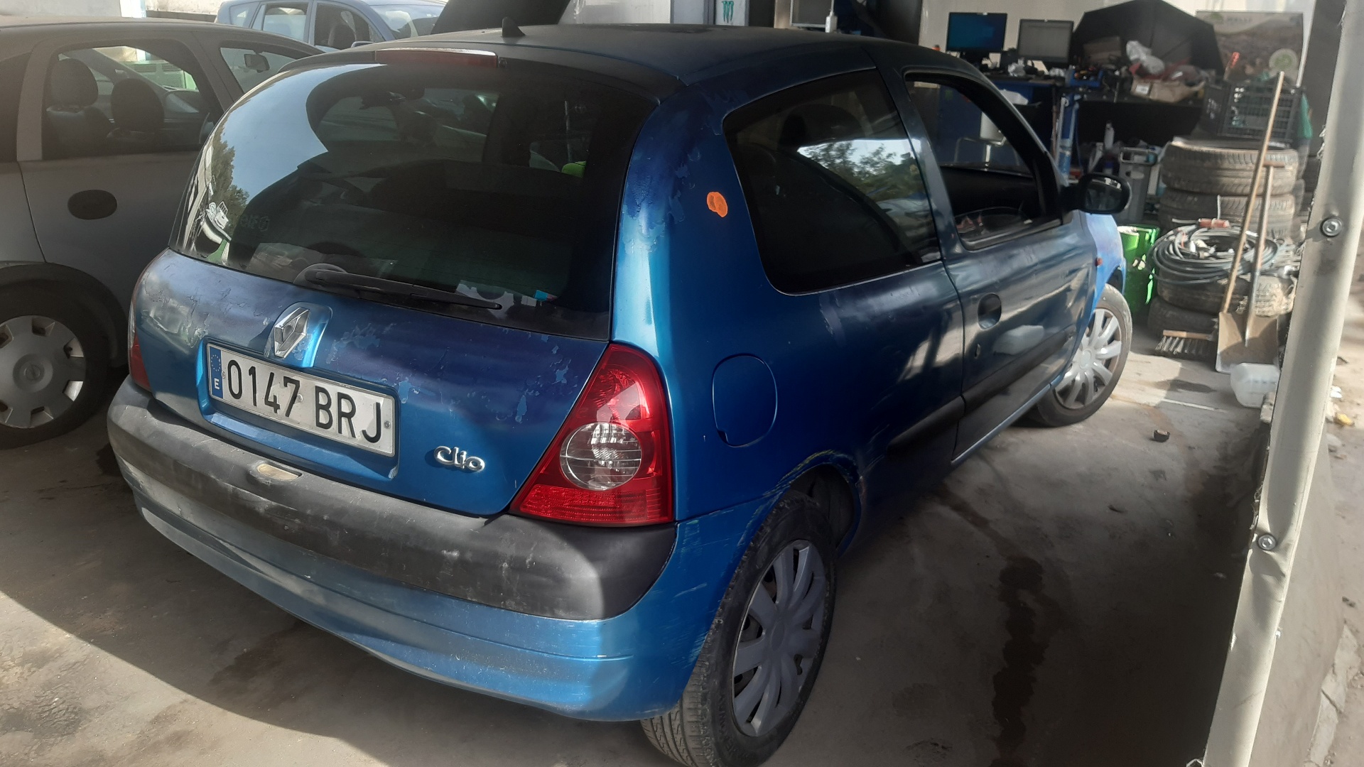 RENAULT Clio 2 generation (1998-2013) Левая противотуманка переднего бампера 8200002469 18790622