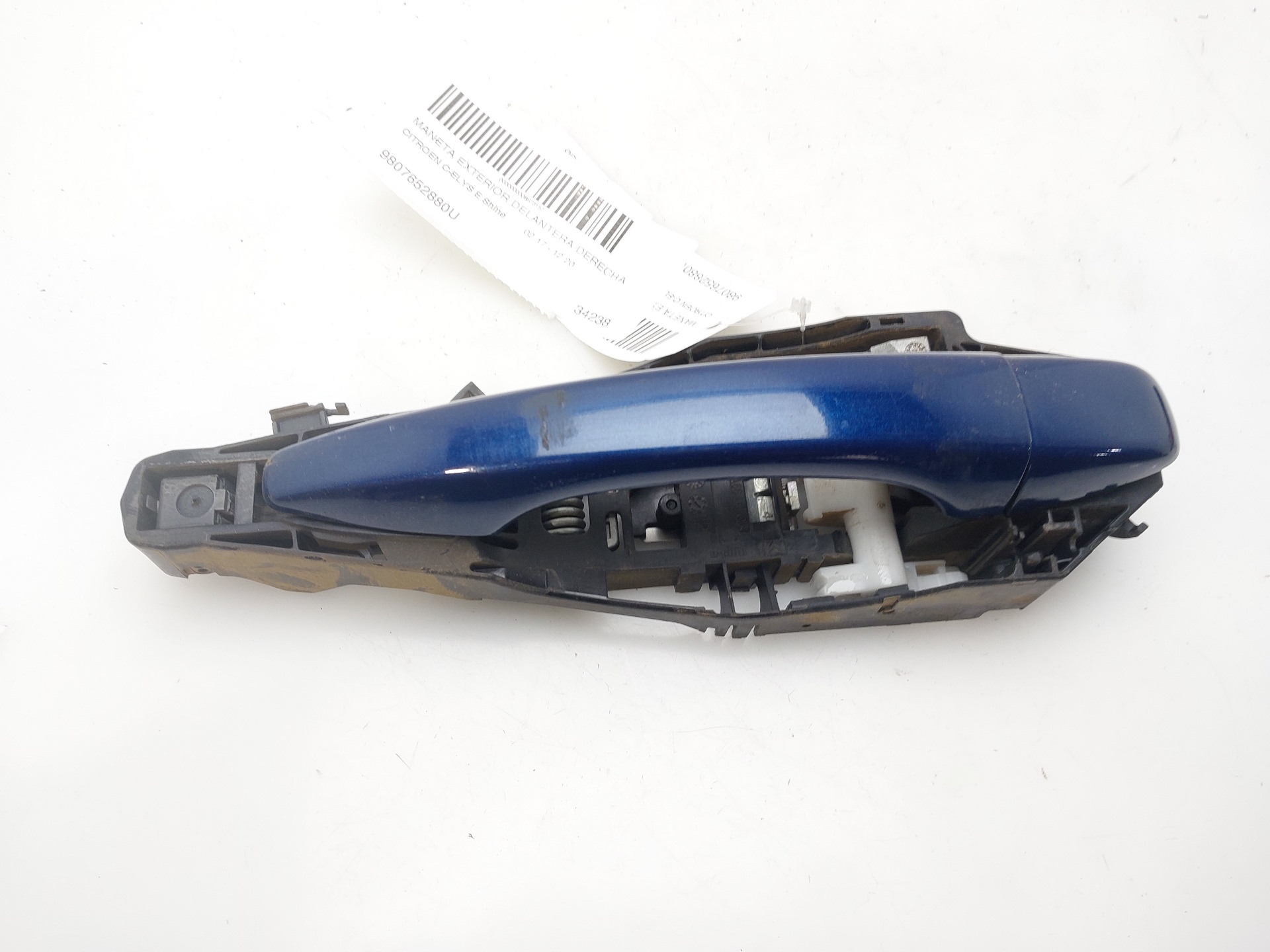 CITROËN C-Elysee 2 generation (2012-2017) Front Right Door Exterior Handle 9807652880U 24760823