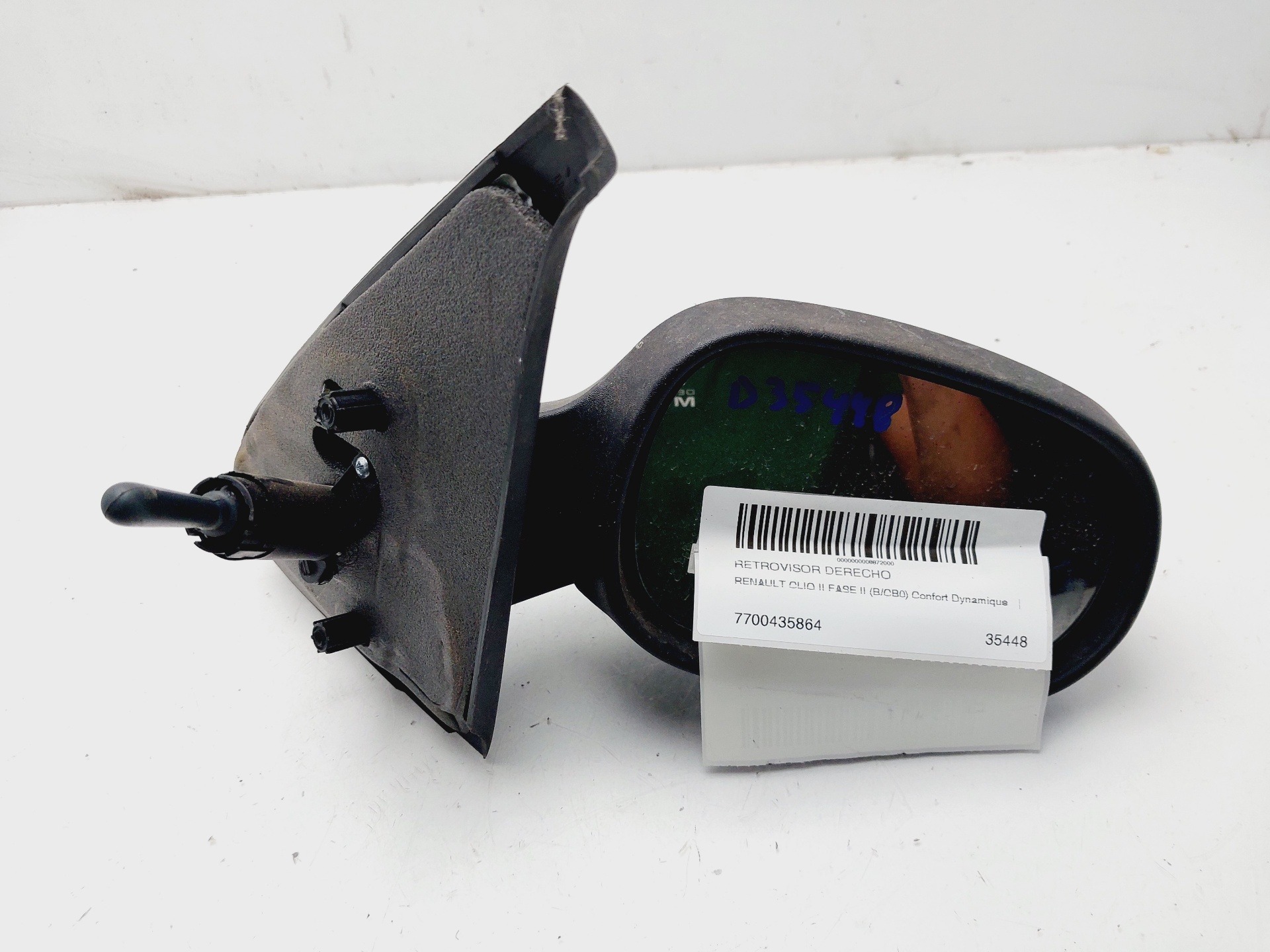 RENAULT Clio 3 generation (2005-2012) Right Side Wing Mirror 7700435864 26333666