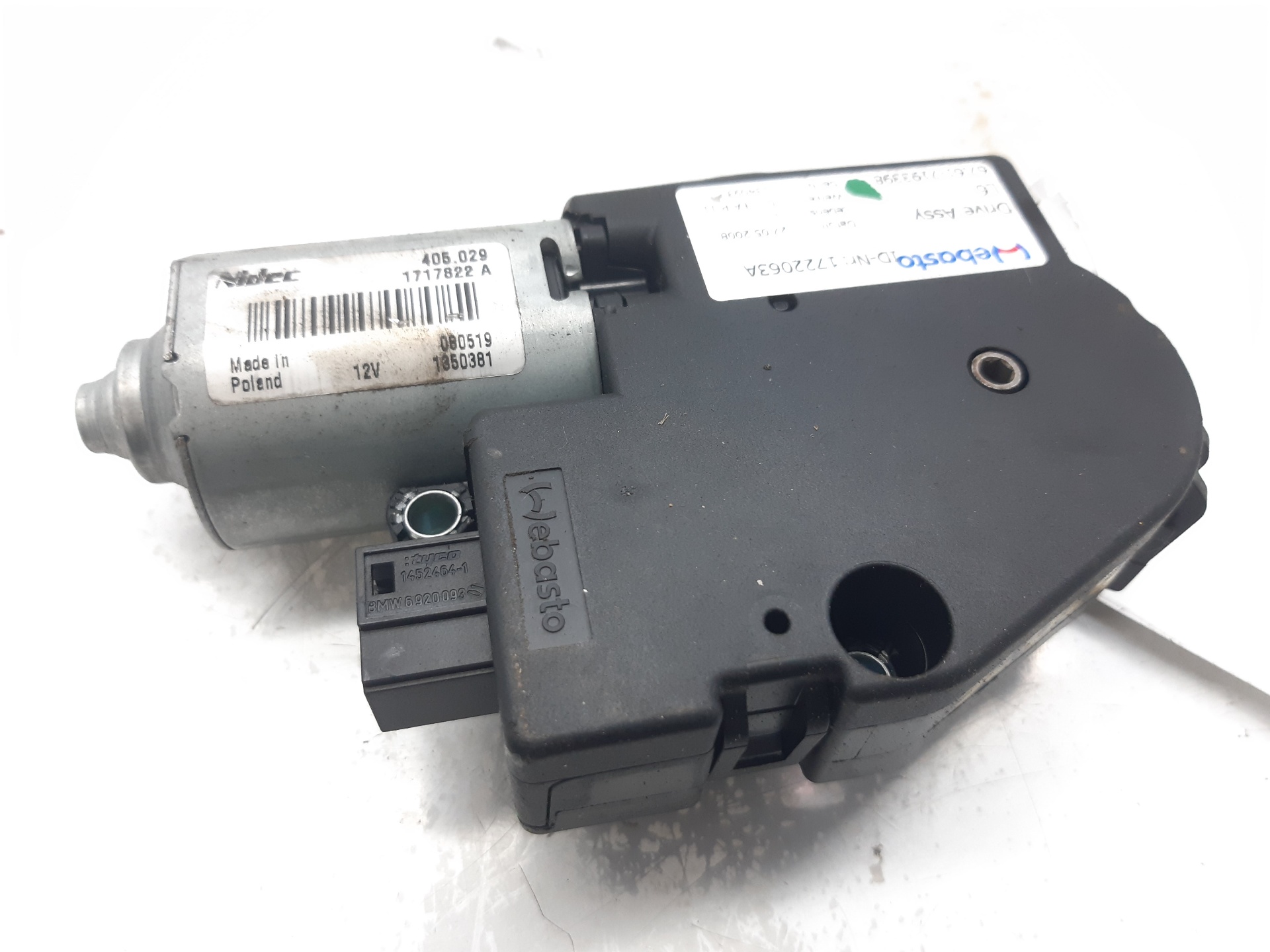 BMW 1 Series E81/E82/E87/E88 (2004-2013) Sunroof Control Module 67617193398 18655960