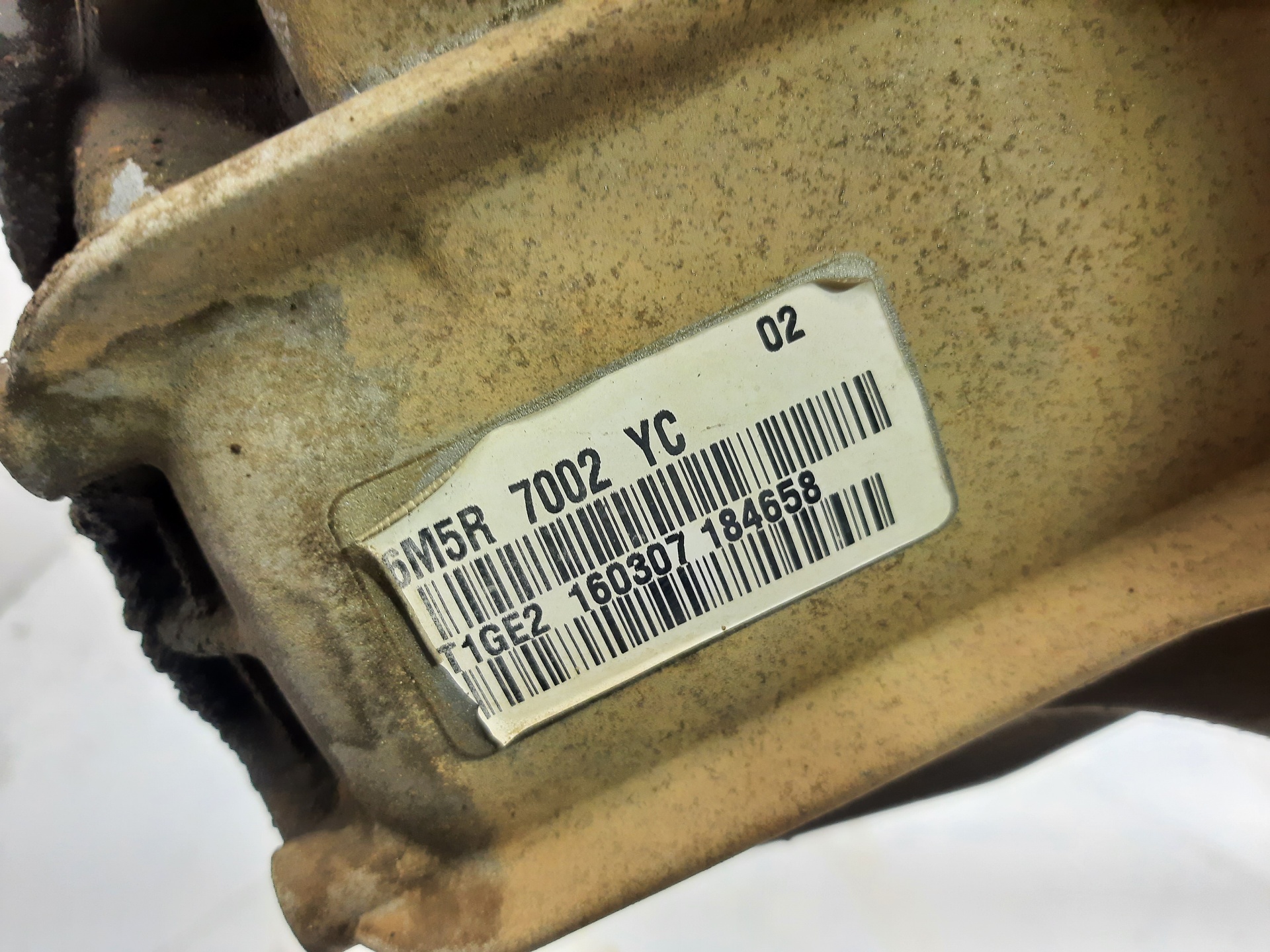 PEUGEOT 3008 1 generation (2010-2016) Gearbox 6M5R7002YC 25412522