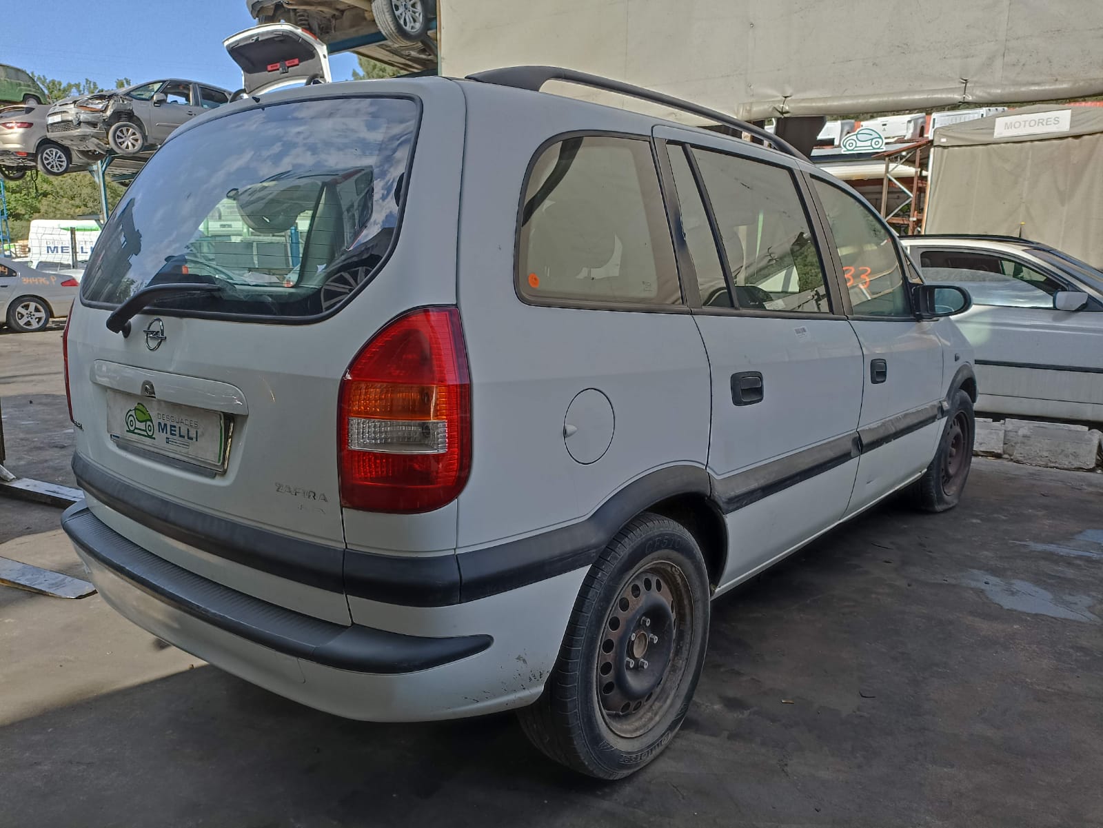 OPEL Astra F (1991-2002) Rear Left Door 13160996 25435129