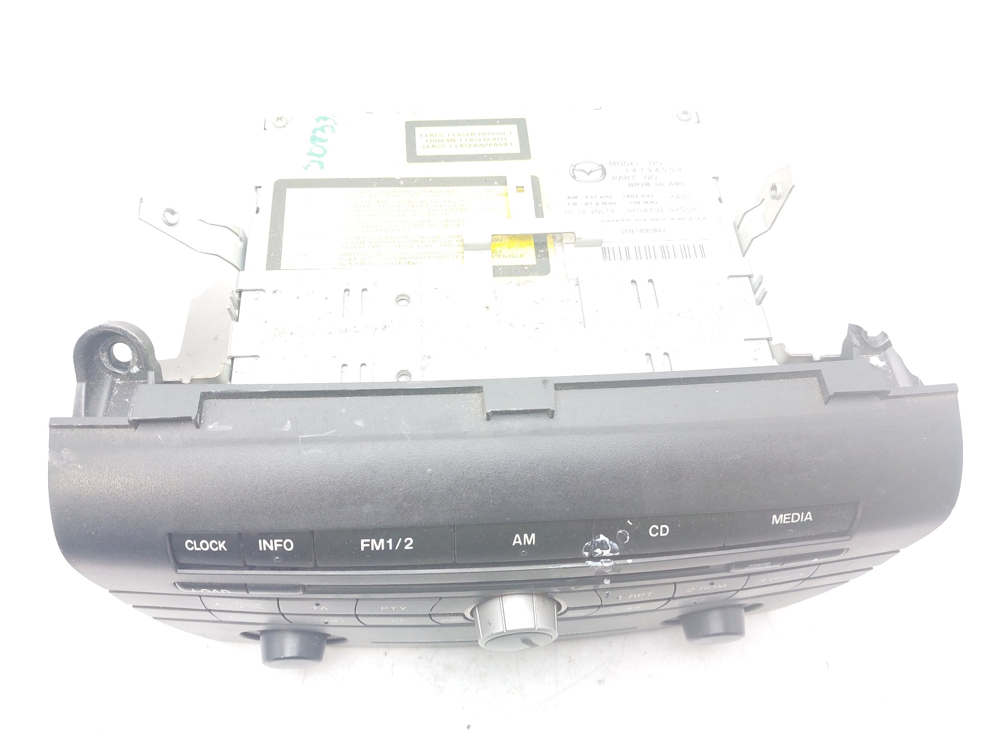 MAZDA 3 BK (2003-2009) Music Player Without GPS 14794008 23018072