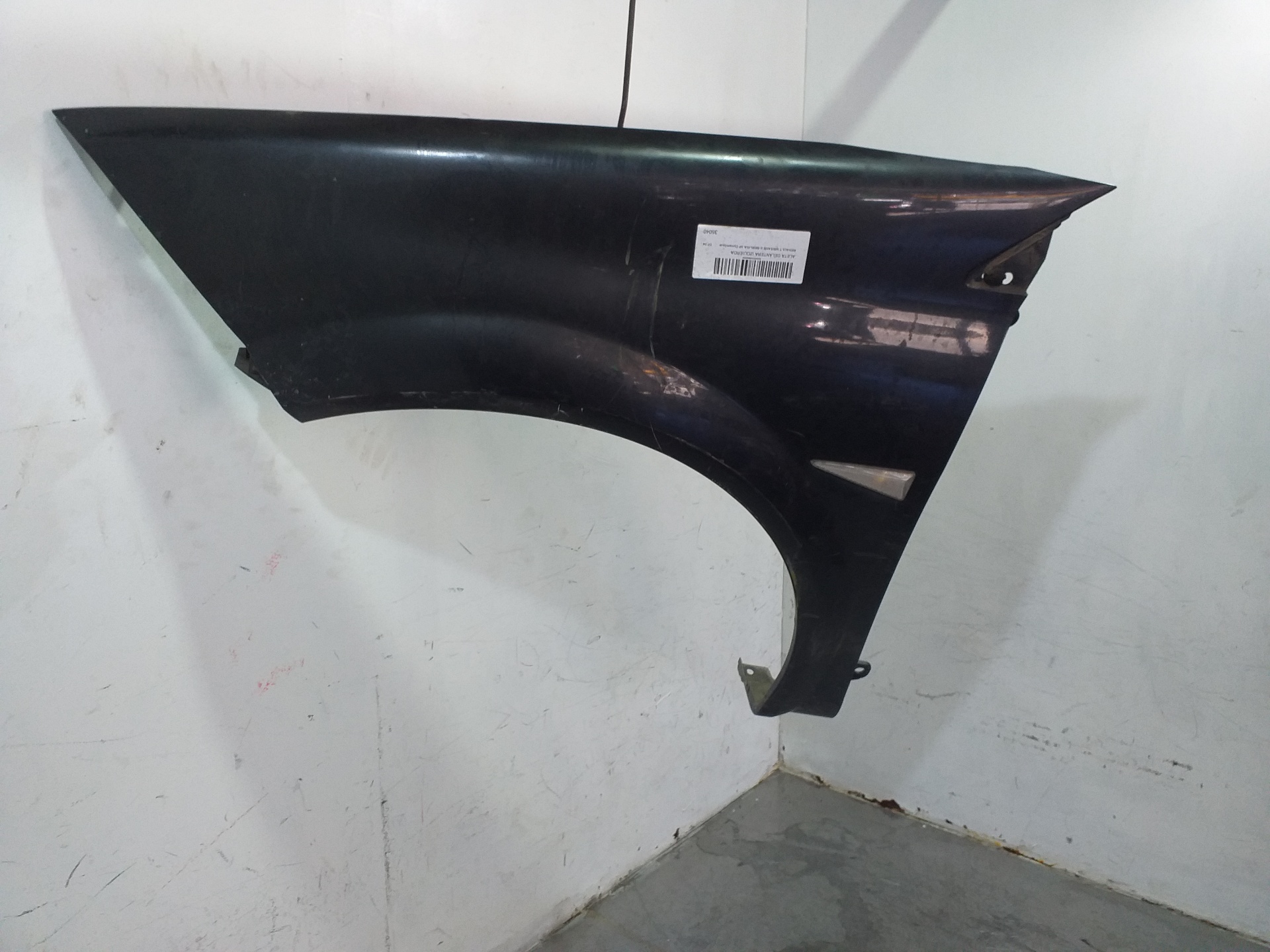 RENAULT Megane 2 generation (2002-2012) Front Left Fender 7701477186 25696737