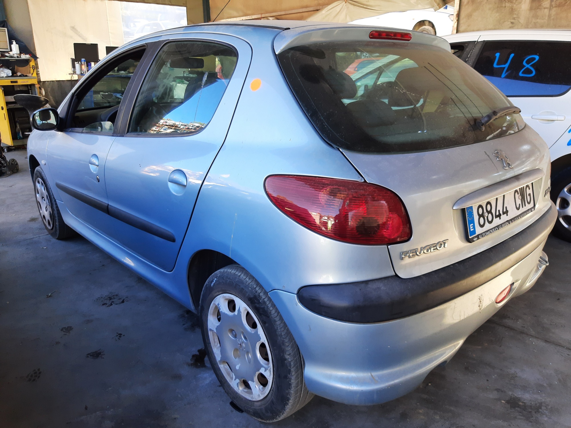 PEUGEOT 206 1 generation (1998-2009) Egyéb alkatrész 9652474780 22439135