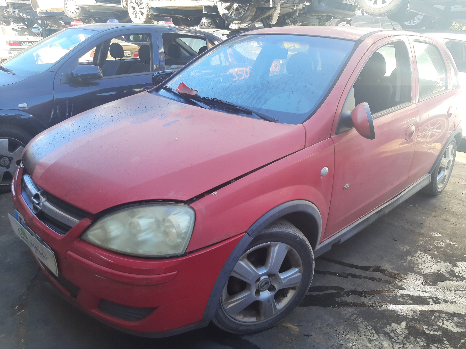 OPEL Corsa C (2000-2006) Голова двигателя 55351328 27401058