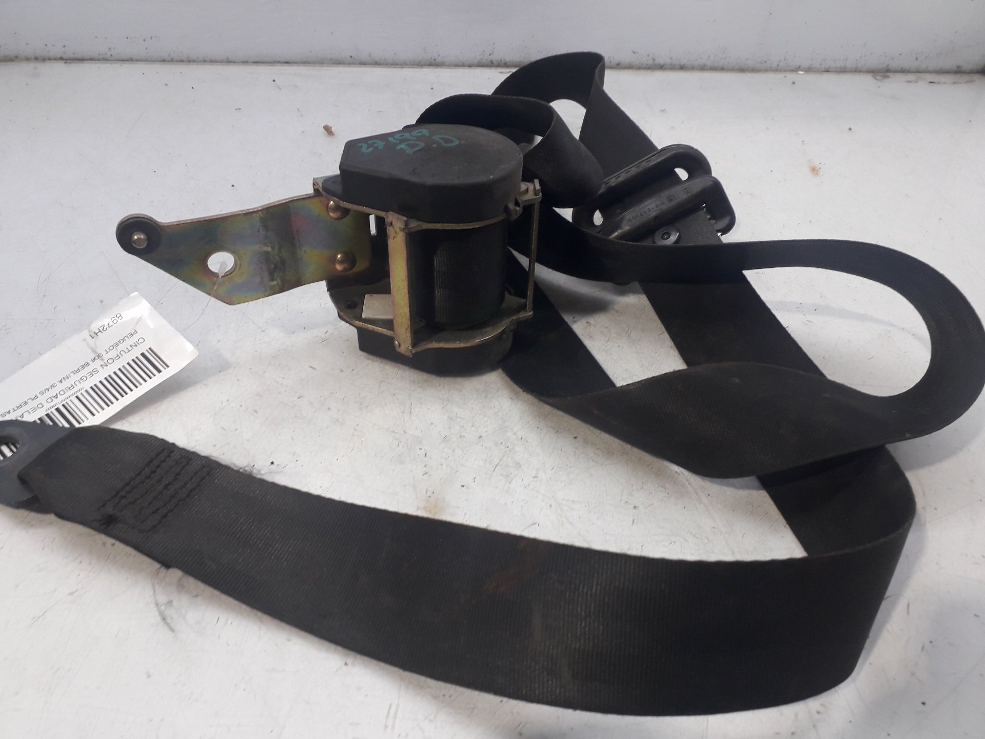 PEUGEOT 306 1 generation (1993-2002) Ceinture de sécurité avant droite 8972H1 22298108