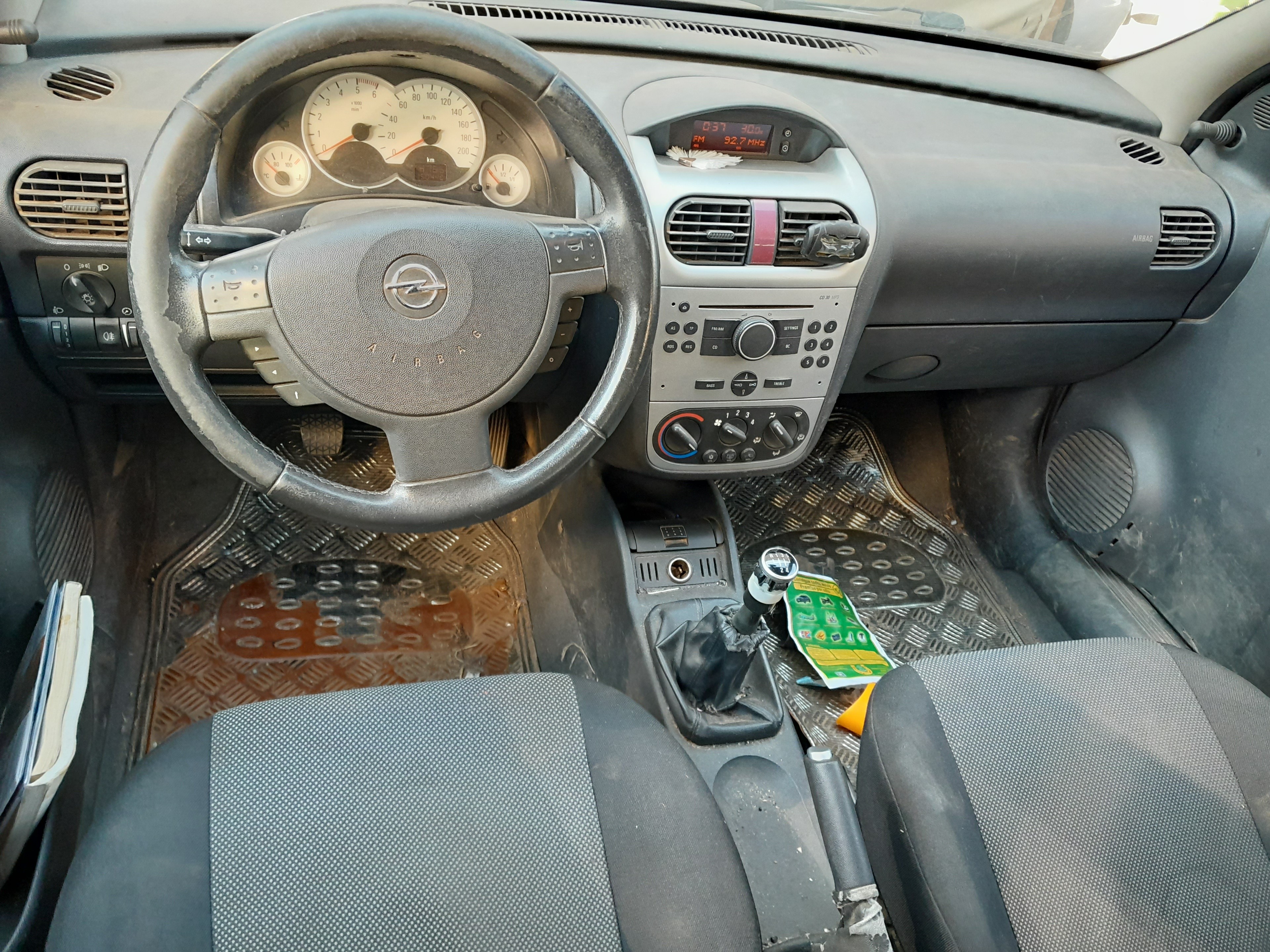 OPEL Corsa C (2000-2006) Расширительный бак 09128766 21659089