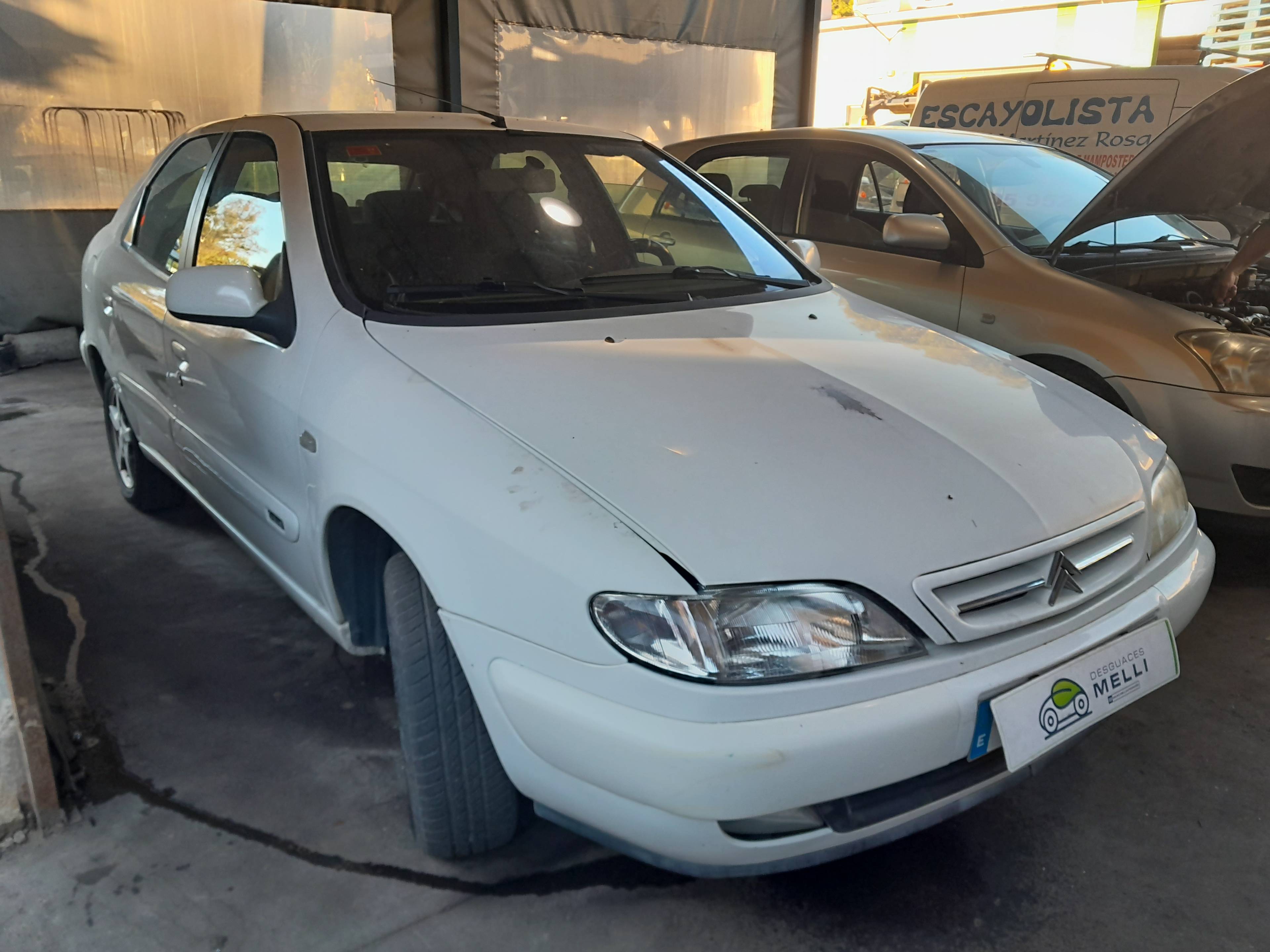 CITROËN Xsara 1 generation (1997-2004) Крыло переднее левое 7840H6 21421059