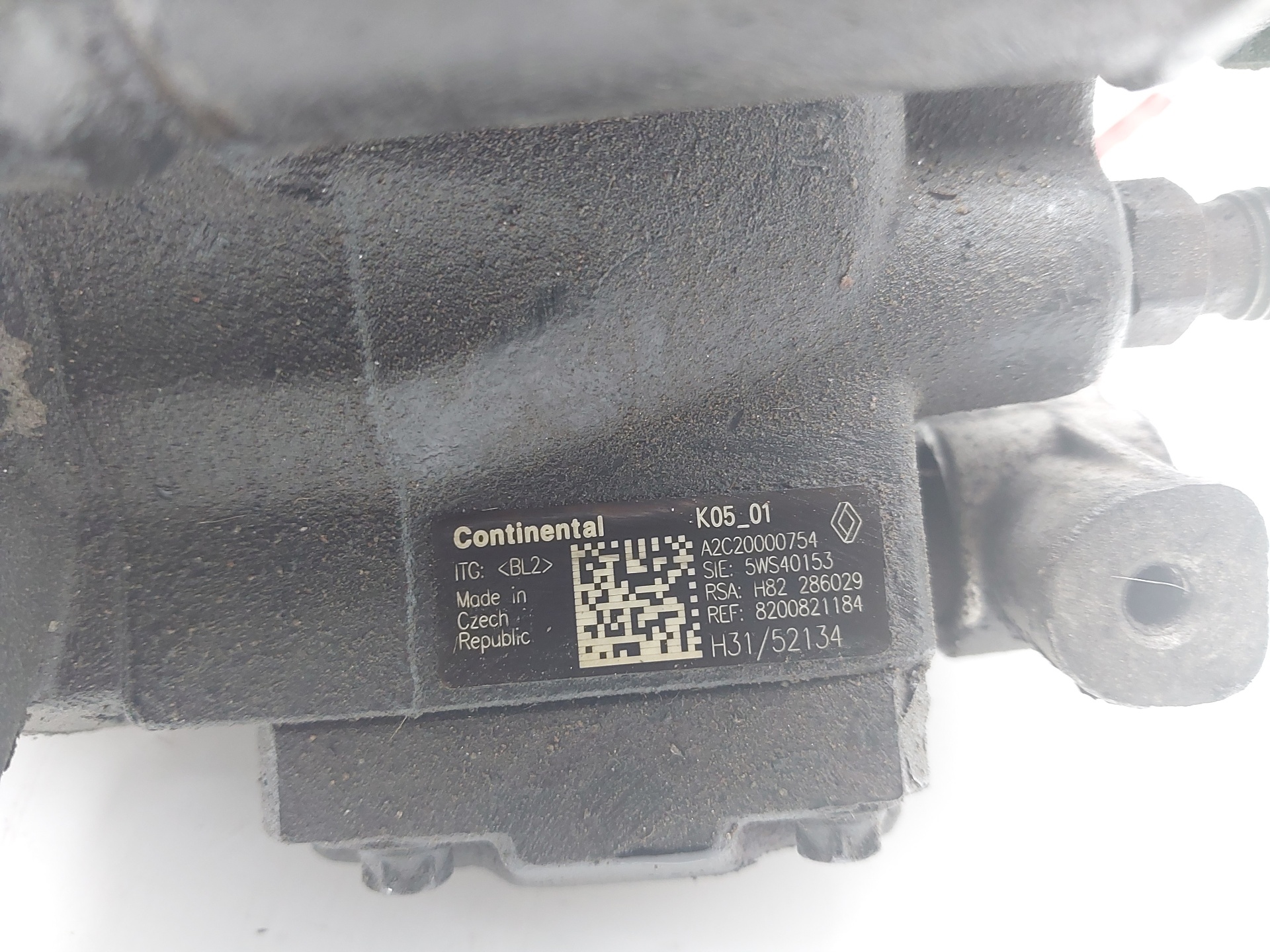 CHEVROLET Megane 3 generation (2008-2020) Pompă de combustibil de înaltă presiune 8200821184 24295321