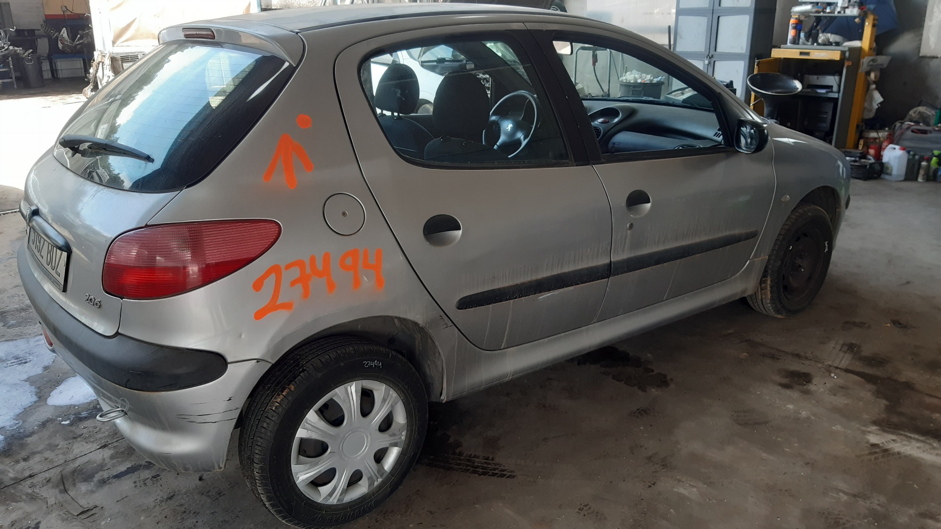 PEUGEOT 206 1 generation (1998-2009) Бабина 0986221035 24050804