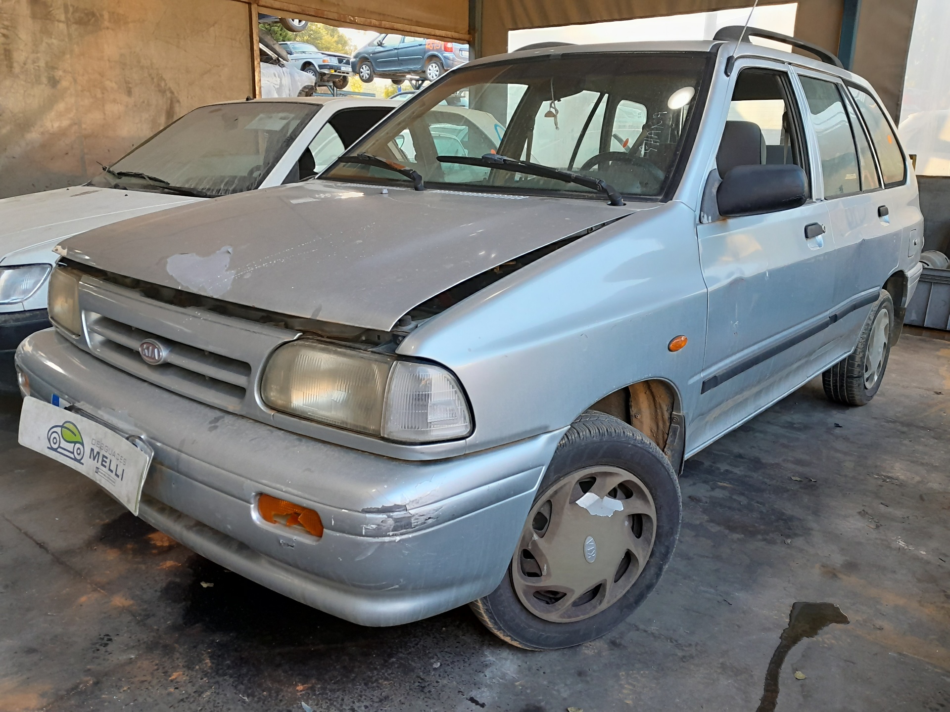 KIA Pride 1 generation (1987-2000) Venstre sidespejl KK15369170C 24932081