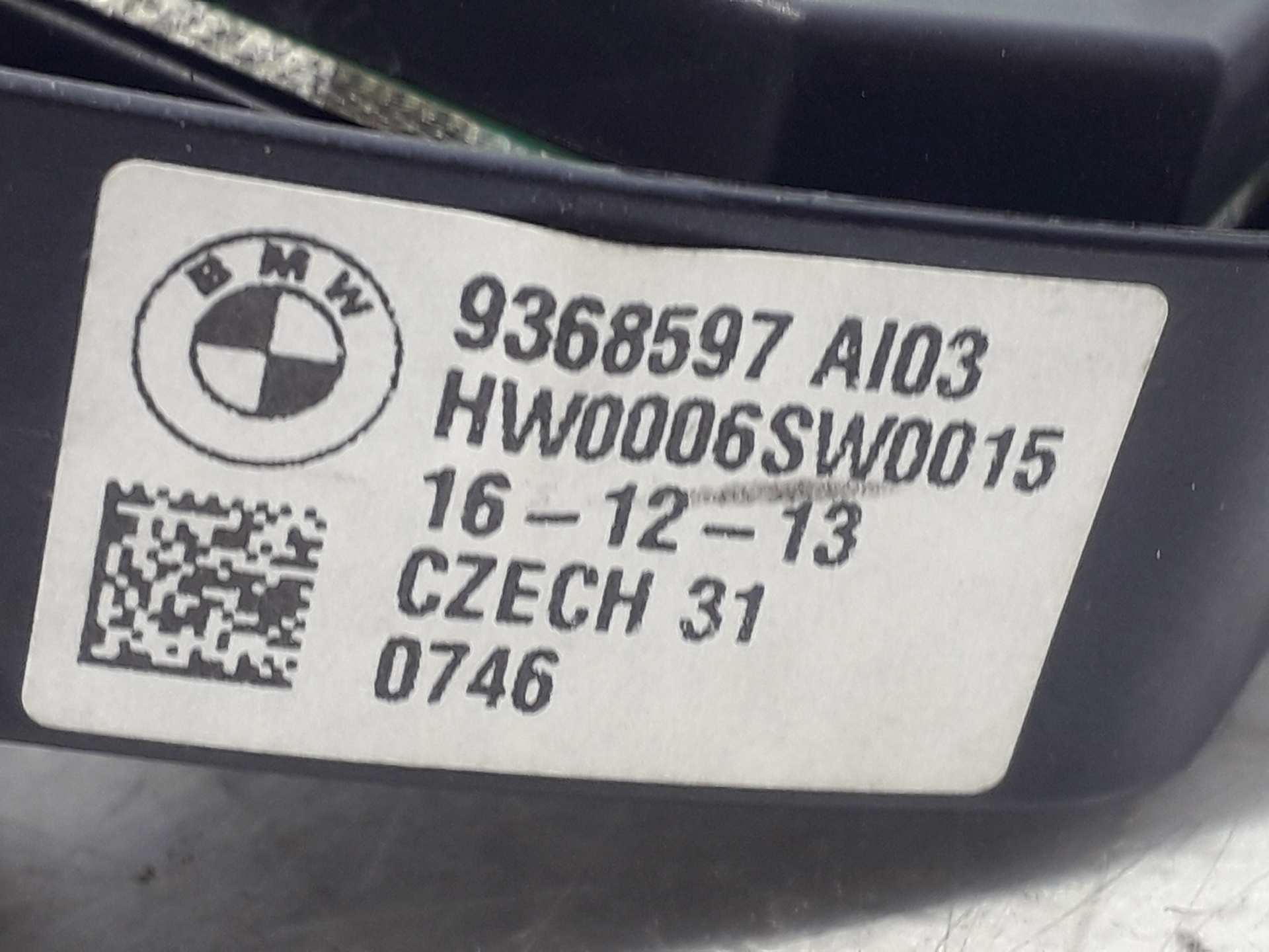 BMW X1 F48/F49 (2015-2023) Kiti valdymo blokai 9368597 24038551