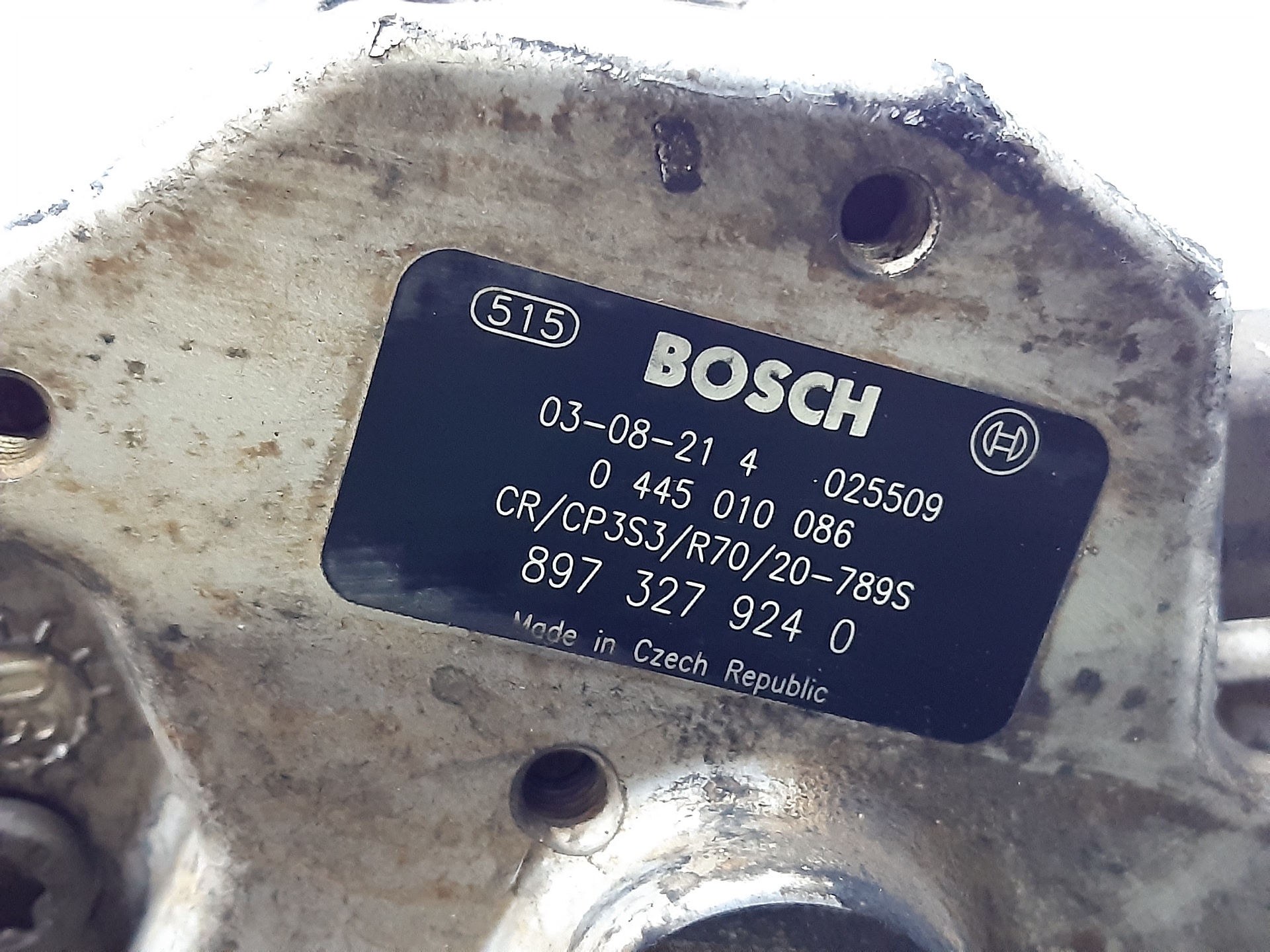 OPEL Astra H (2004-2014) High Pressure Fuel Pump 8973279240 24035986