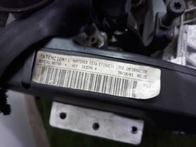 SEAT Cordoba 2 generation (1999-2009) Motor ASY 20181173