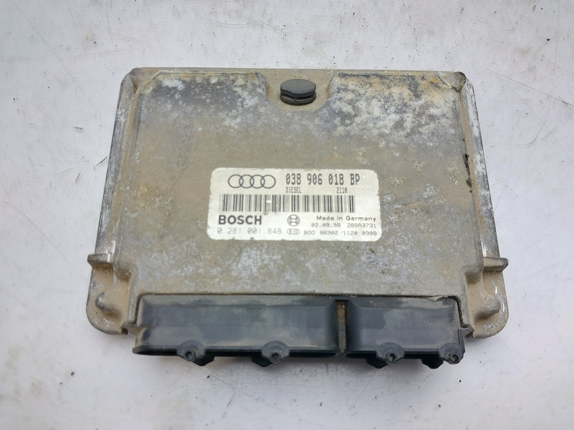 AUDI A3 8L (1996-2003) Variklio kompiuteris 038906018BP 23011782