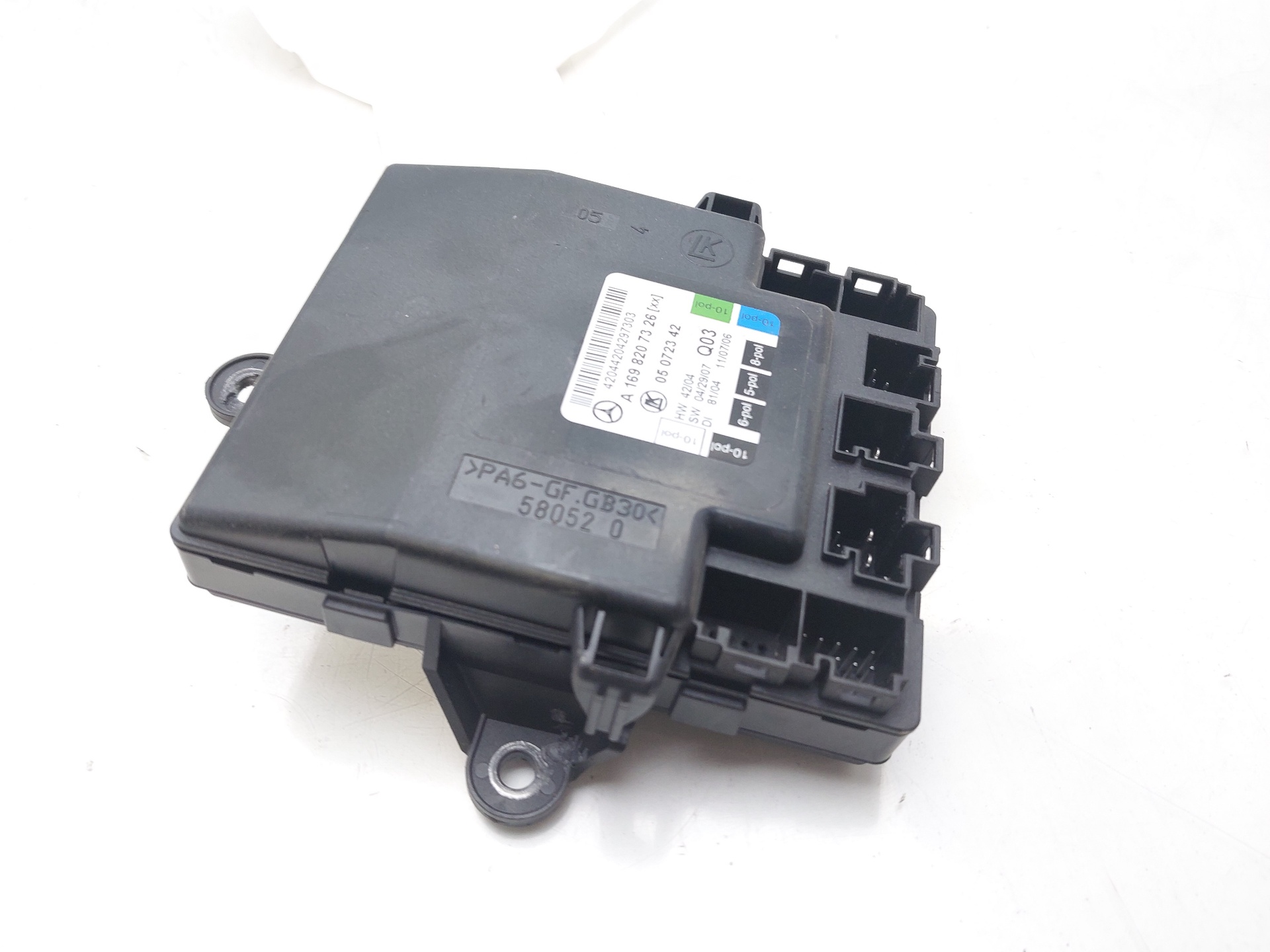 MERCEDES-BENZ A-Class W169 (2004-2012) Comfort Control Unit A1698207326 20356621