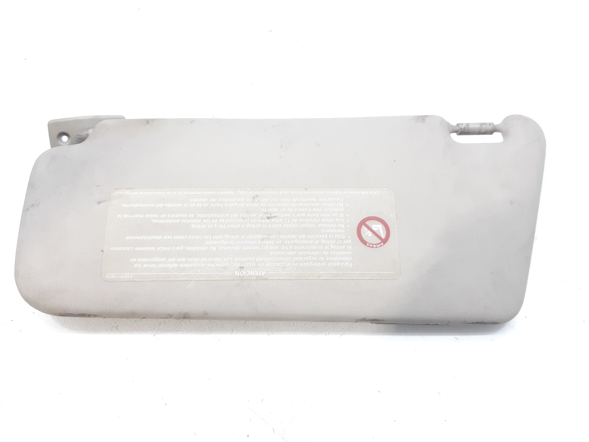 MERCEDES-BENZ A-Class W168 (1997-2004) Parasolar dreapta 1688100210FKZ 22416624