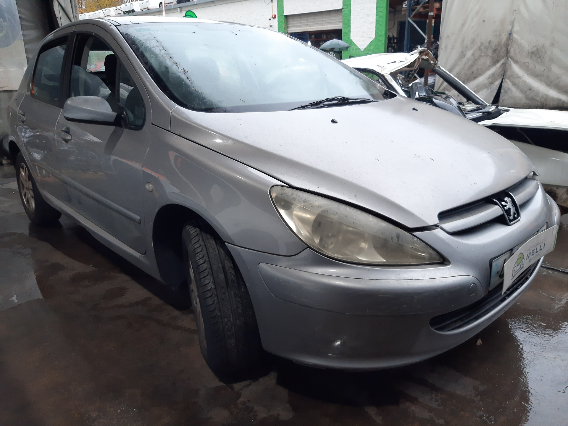 PEUGEOT 307 1 generation (2001-2008) Передній правий ремінь безпеки 96346430XX 24359720