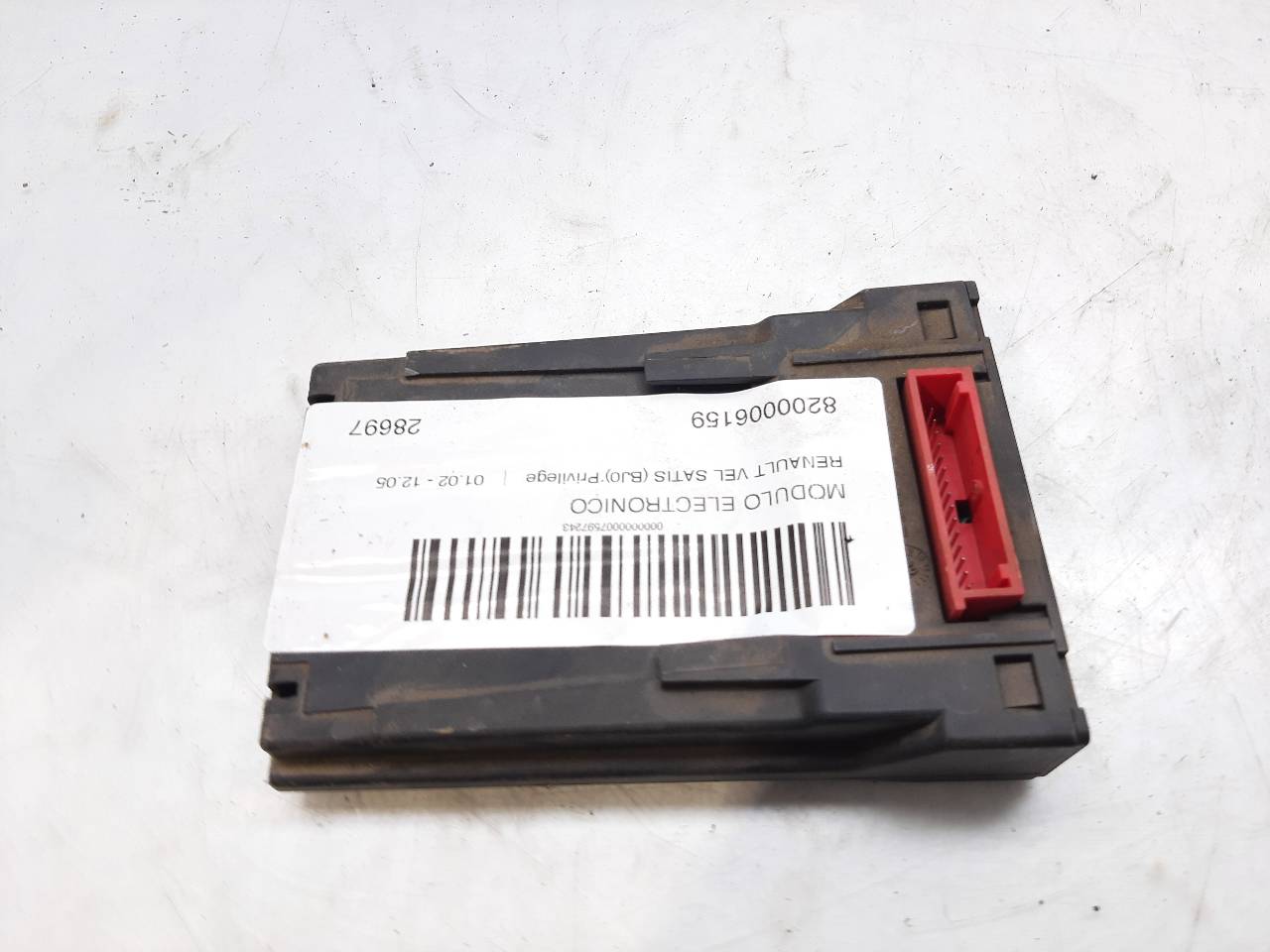 RENAULT Vel Satis 1 generation (2002-2009) Other Control Units 8200006159 24070010