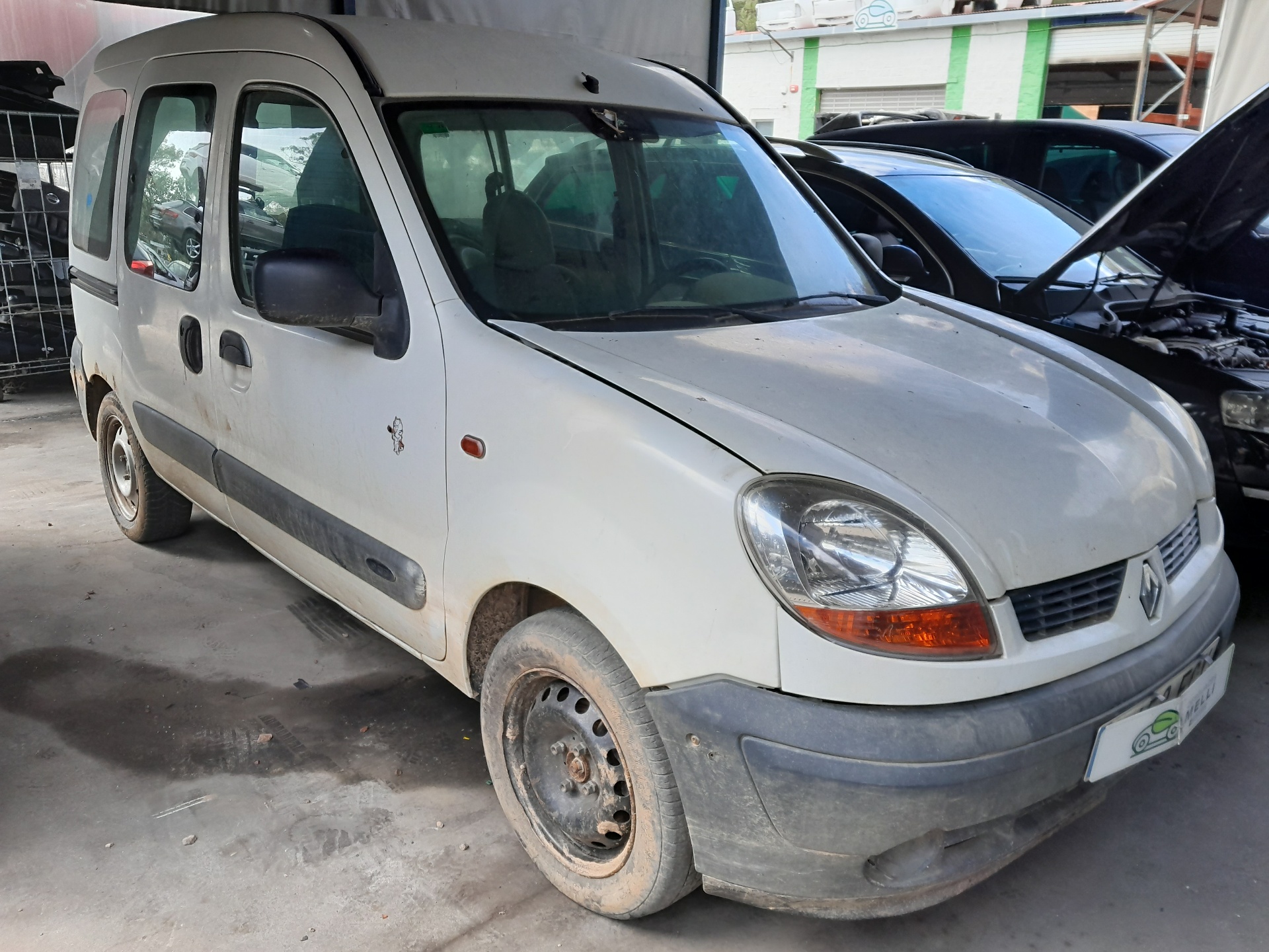 RENAULT Kangoo 1 generation (1998-2009) Priekinių dešinių durų išorinė rankenėlė 7700354479 22763518