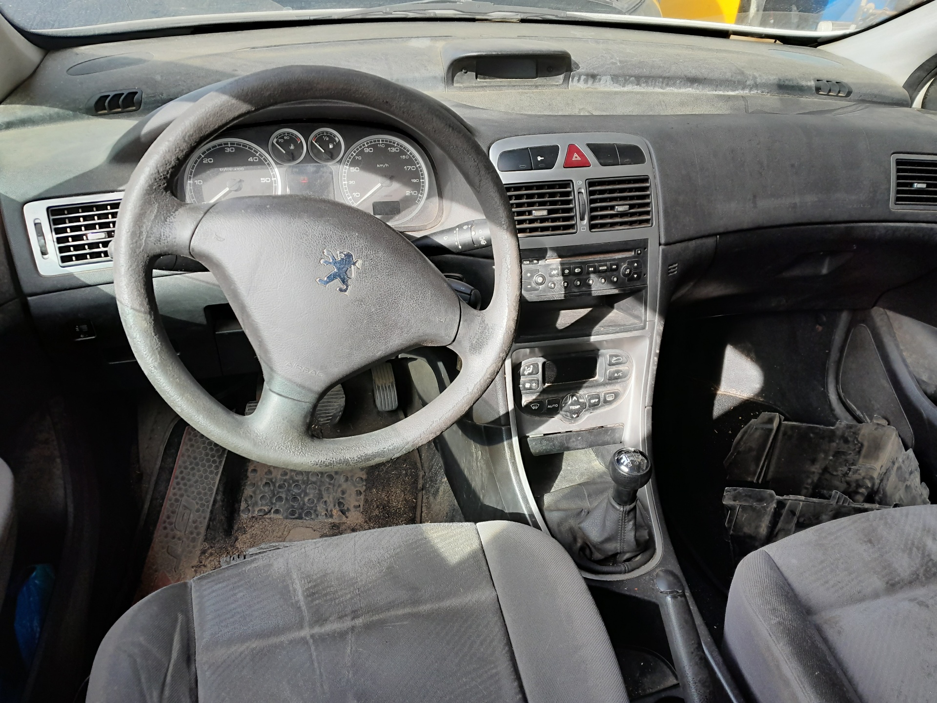 PEUGEOT 307 1 generation (2001-2008) Маторчик стеклоподъемника передней левой двери 9634457380 22739892