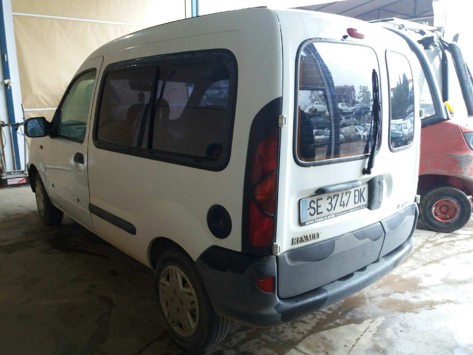 RENAULT Kangoo 1 generation (1998-2009) Priekinių dešinių durų išorinė rankenėlė 7700354479 20179834