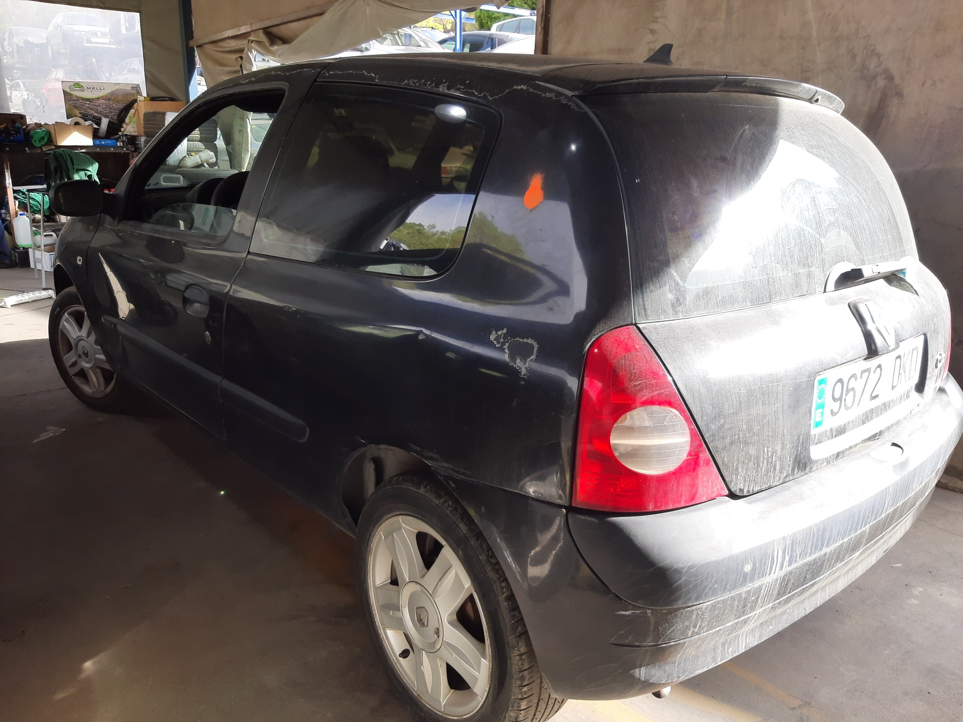 RENAULT Clio 2 generation (1998-2013) Lukturu vadības slēdzis 7701047551 20147154