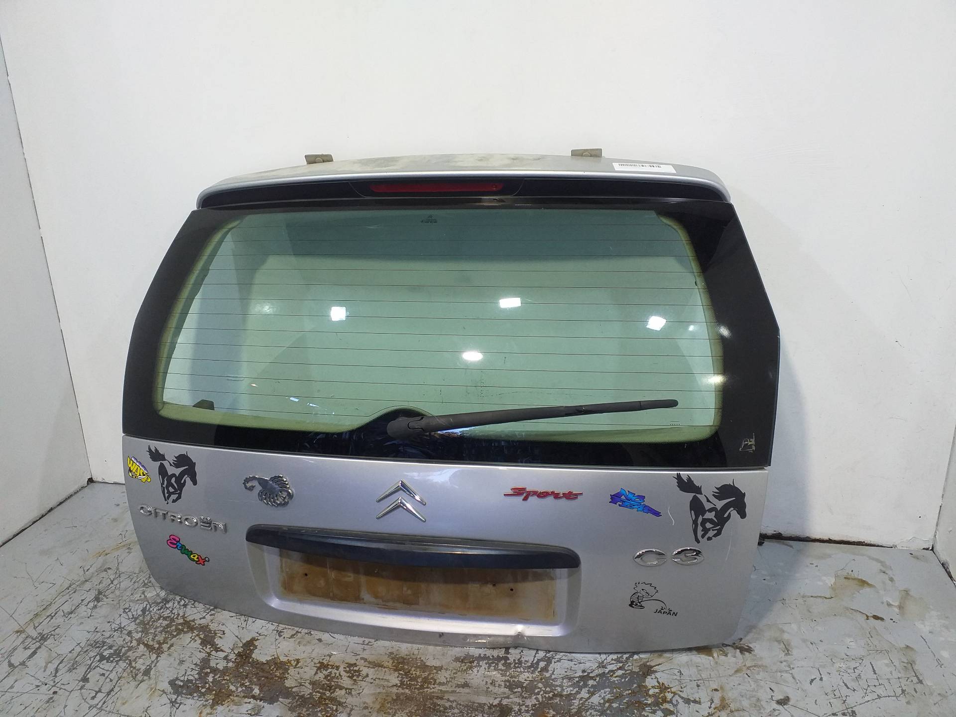 CITROËN C3 1 generation (2002-2010) Bootlid Rear Boot 8701Q2 22630434