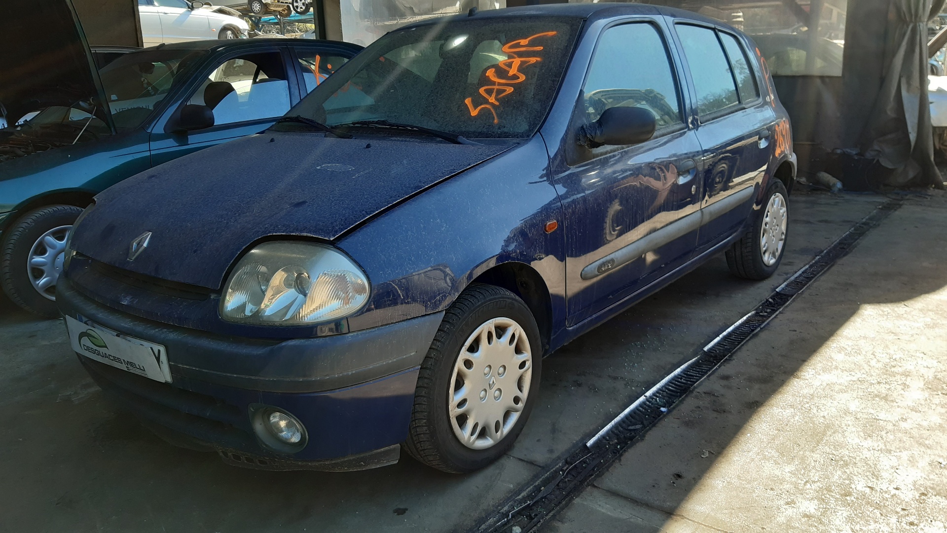 RENAULT Clio 2 generation (1998-2013) Priekšējais bamperis 7700846872 22285044