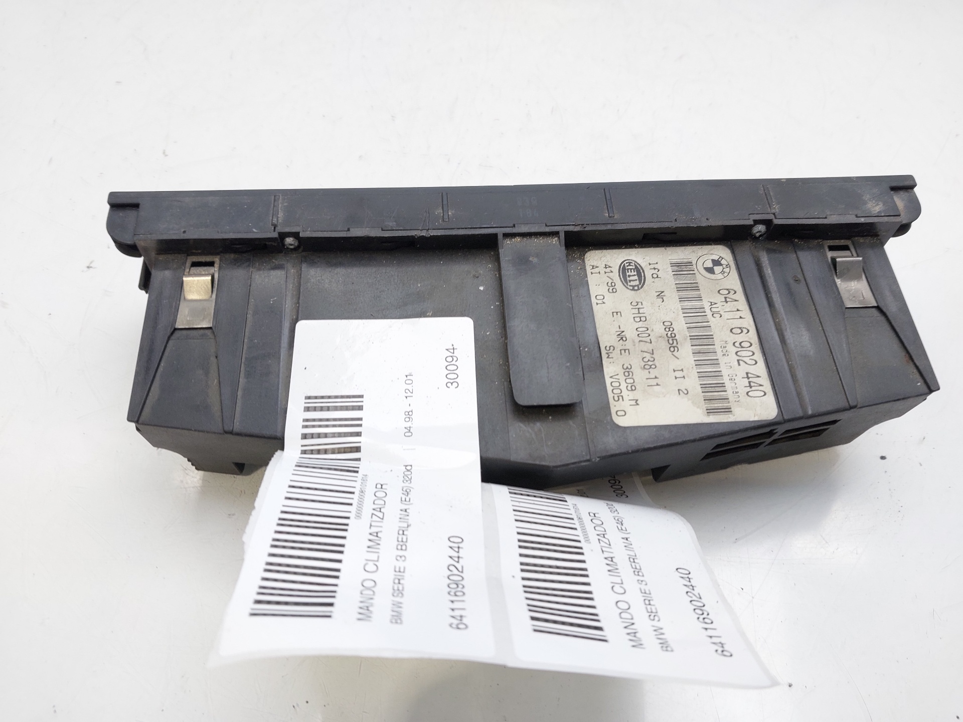 VAUXHALL 3 Series E46 (1997-2006) Climate  Control Unit 64116902440 23021572