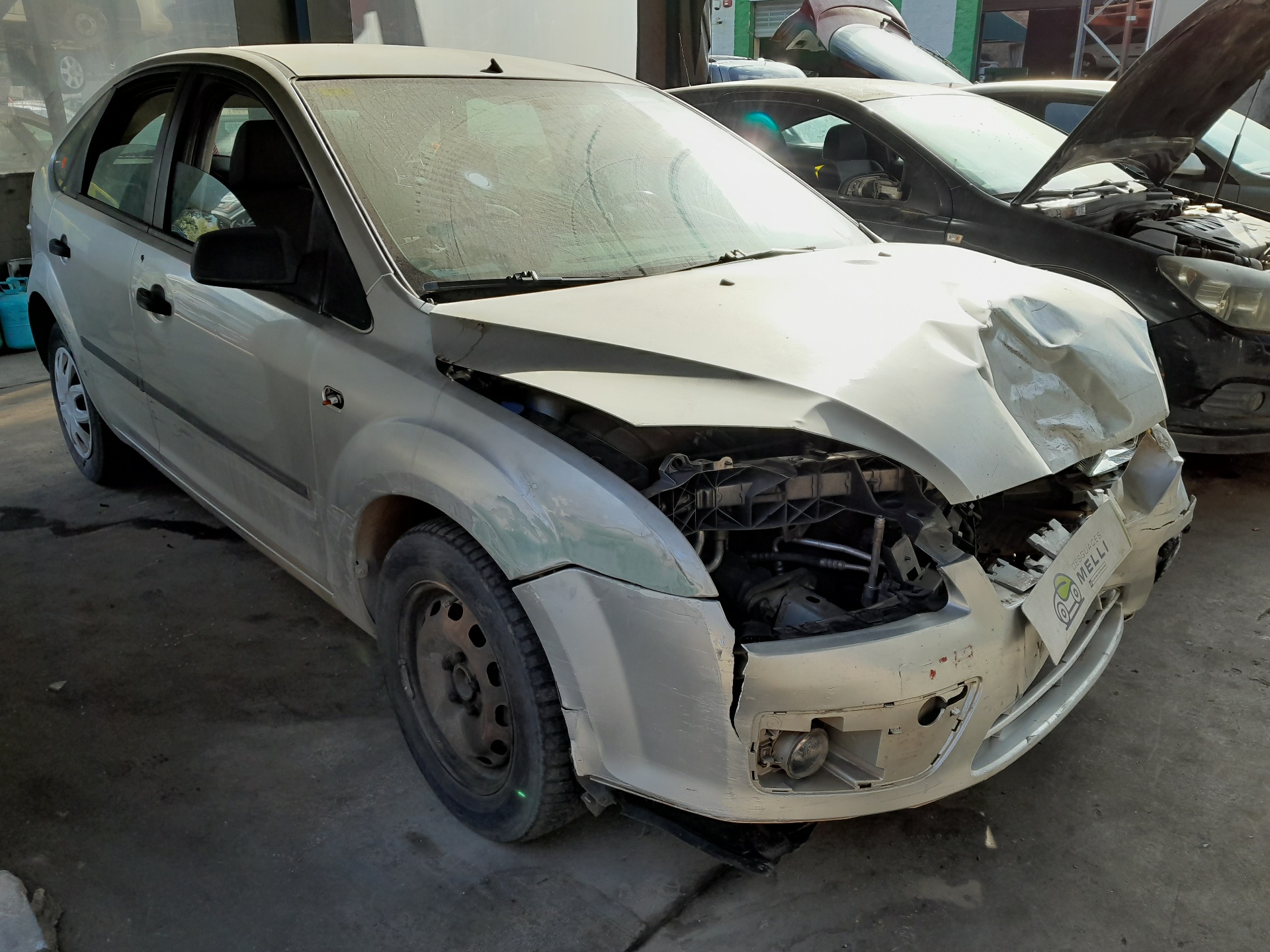 FORD Focus 2 generation (2004-2011) Priekšējais kreisais durvju spogulis 4M5117683AJ 22736190