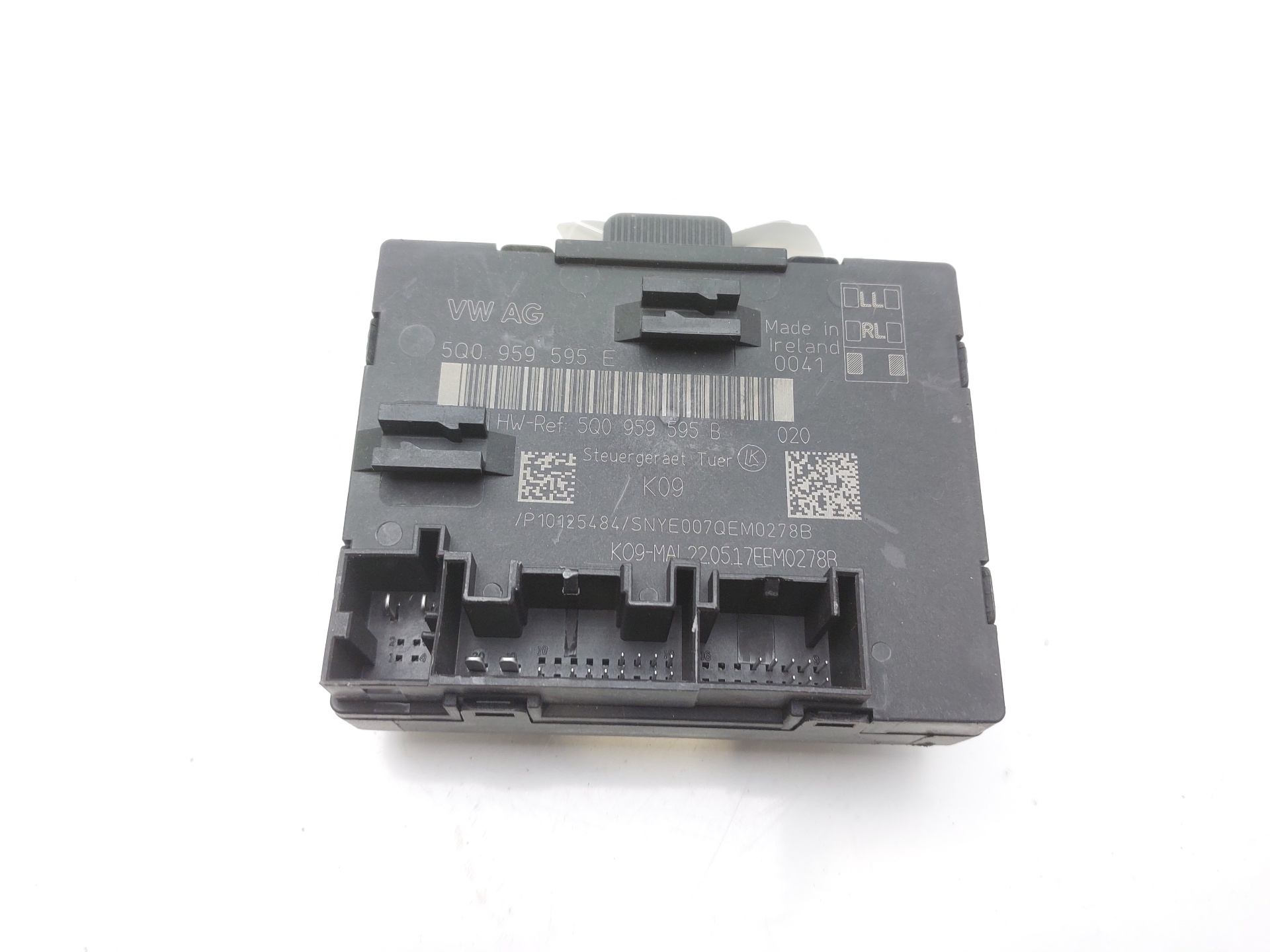 AUDI A3 8V (2012-2020) Other Control Units 5Q0959595E 22485263