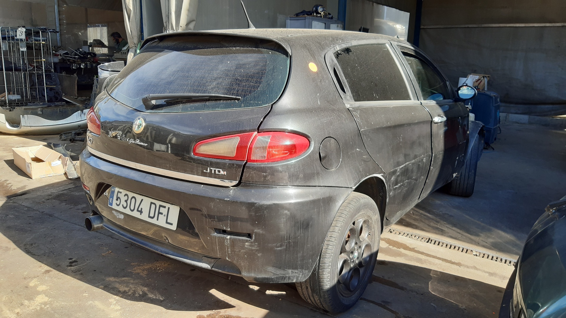 ALFA ROMEO 147 2 generation (2004-2010) Замок двери передний правый 0046800415 18750323