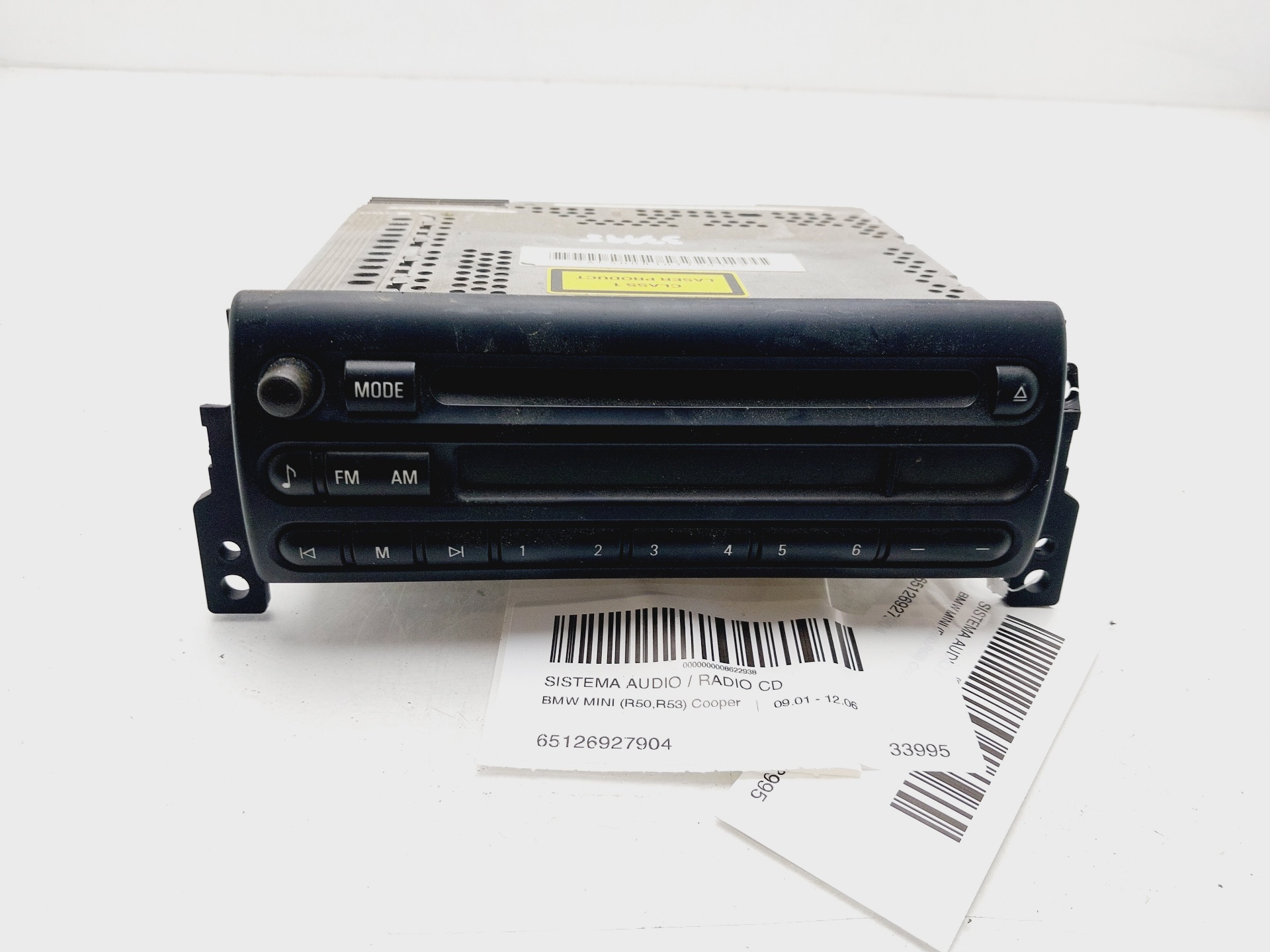 AUDI Cooper R50 (2001-2006) Music Player Without GPS 65126927904 25425343