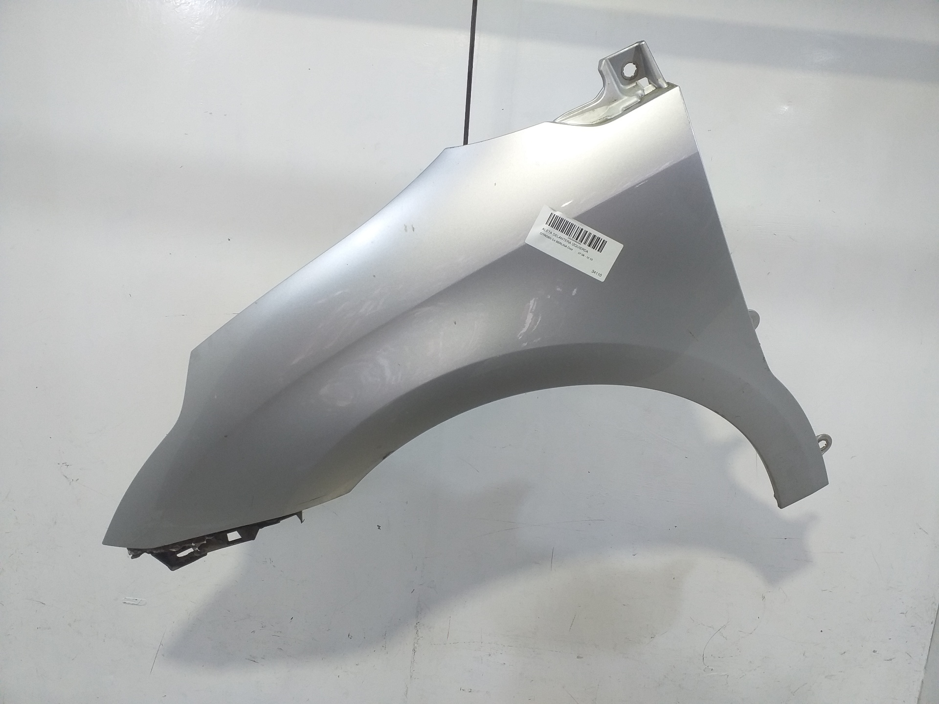 PEUGEOT C4 1 generation (2004-2011) Front Left Fender 7840Q3 23825980