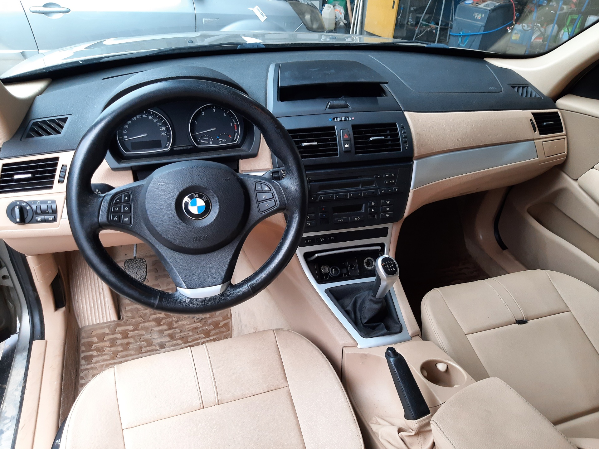 BMW X3 E83 (2003-2010) Передняя правая дверь 41003451016 22919248