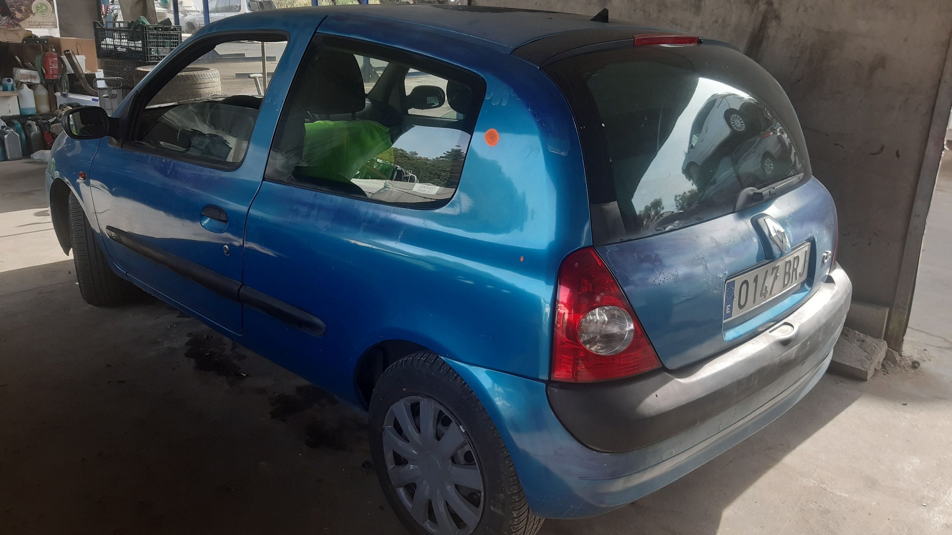 RENAULT Clio 2 generation (1998-2013) Левая противотуманка переднего бампера 8200002469 18790622