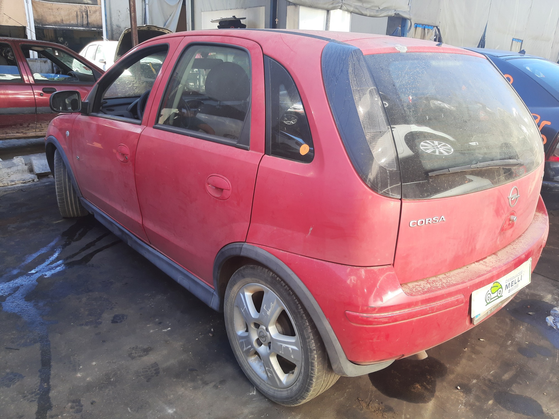 OPEL Corsa C (2000-2006) Голова двигателя 55351328 27401058