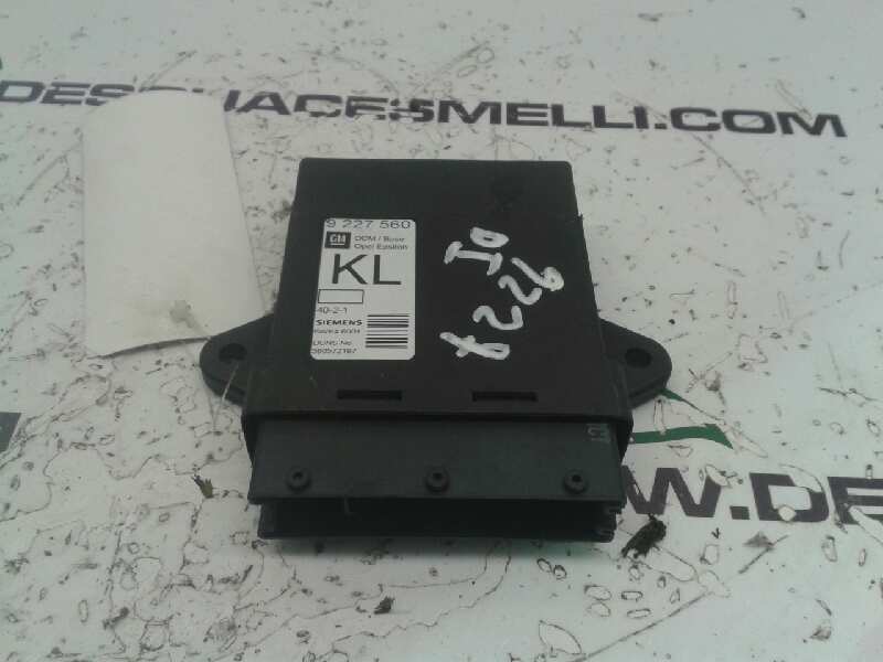OPEL Vectra C (2002-2005) Other Control Units 9227560 20167845